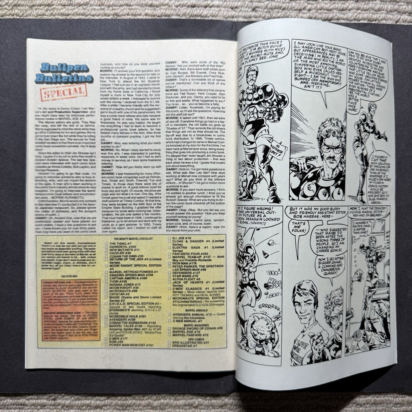 Micronauts 56 - Copper Age Marvel Comics 1984