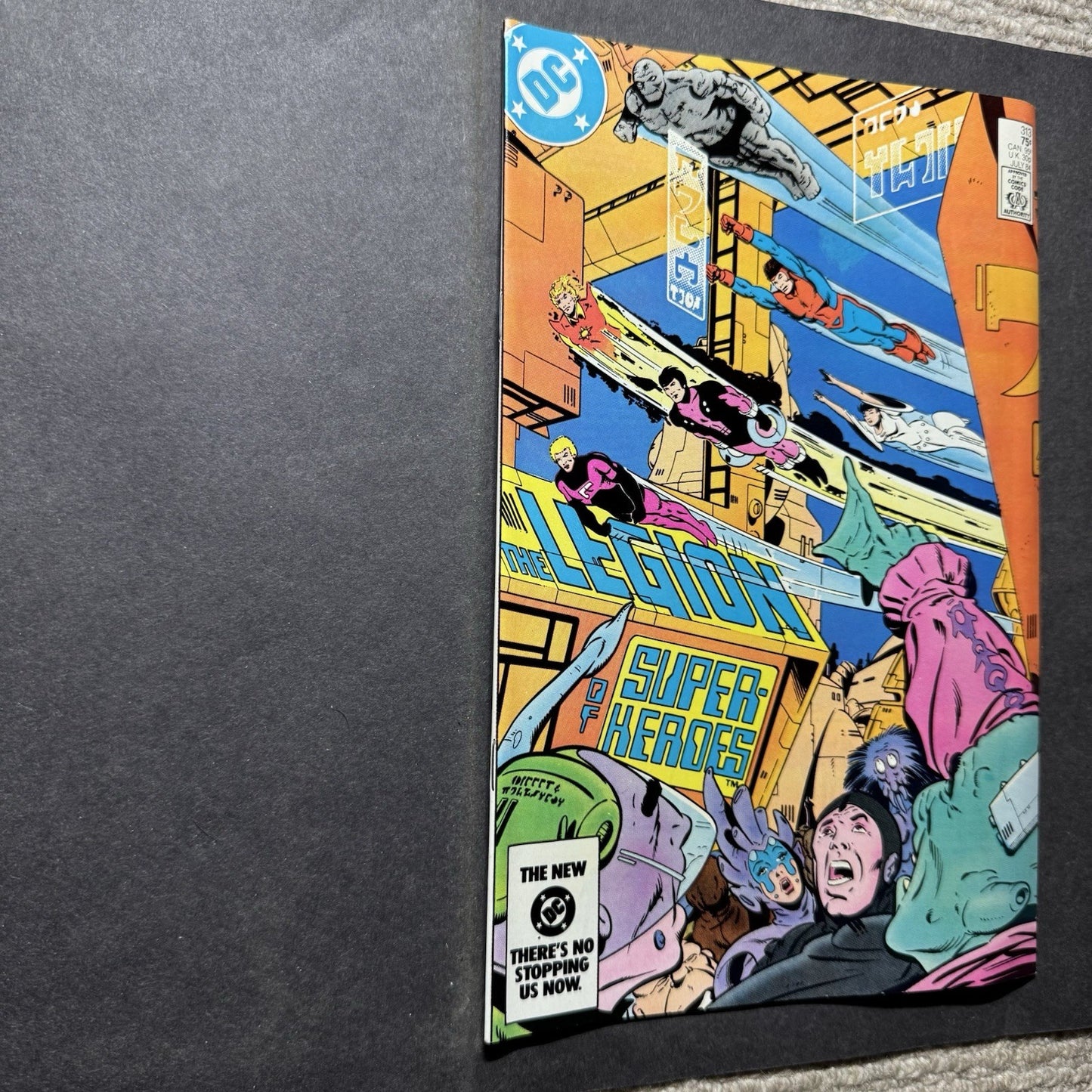 Legion Of Super-Heroes 313 - Copper Age Dc Comics 1984