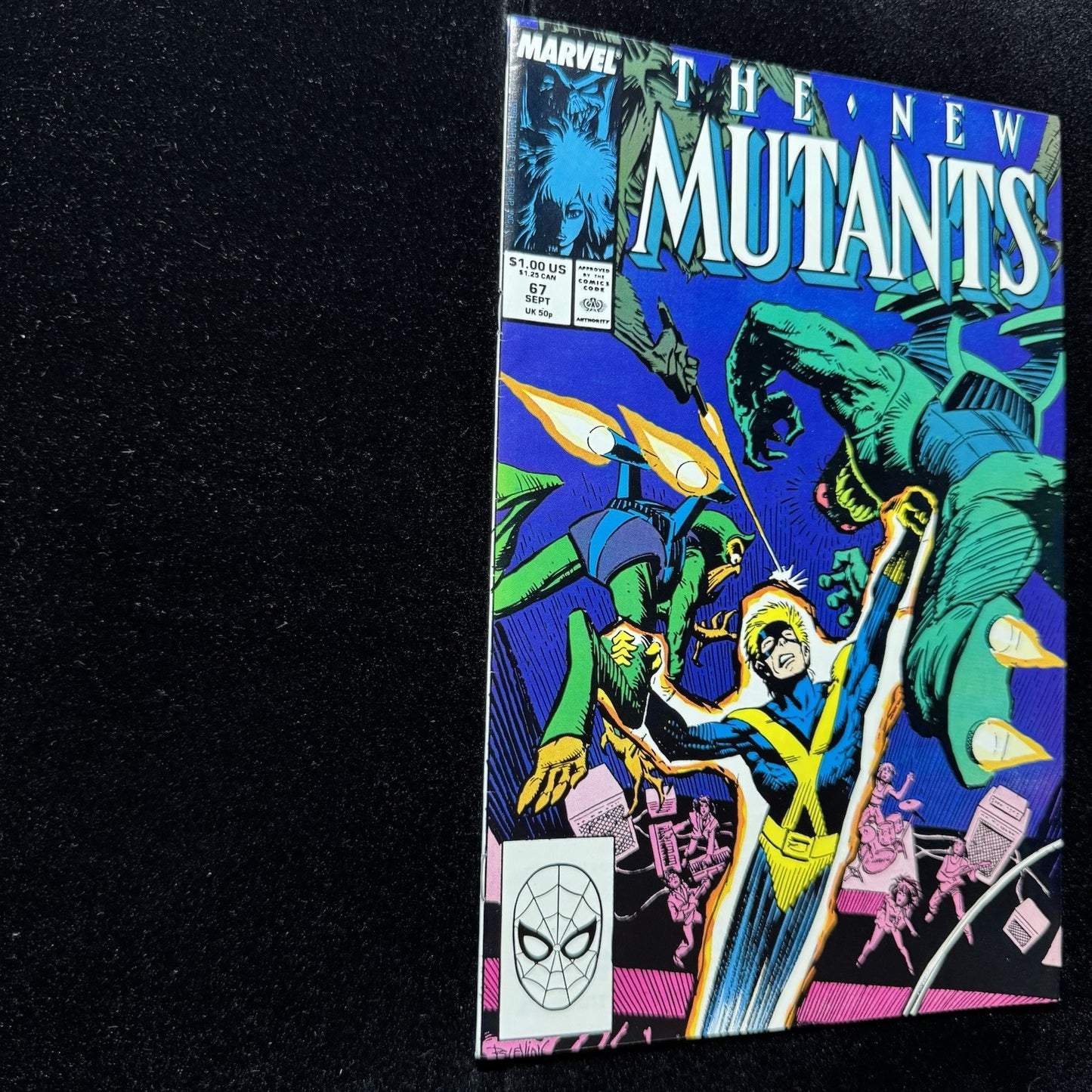 New Mutants 67 - Copper Age Marvel Comics 1988