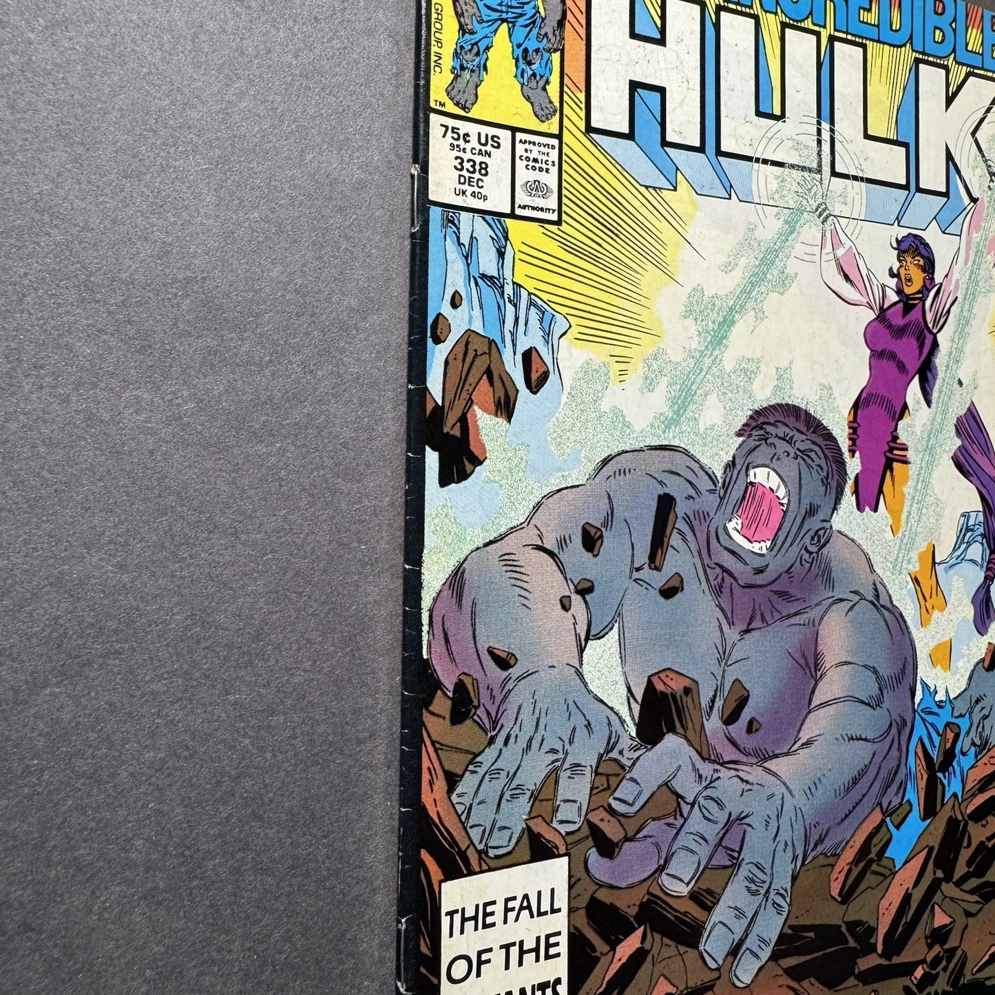 Incredible Hulk 338/ Copper Age Marvel Comics 1987