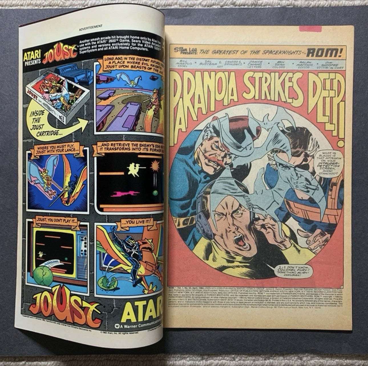 Rom 53 - copper age marvel comics 1984