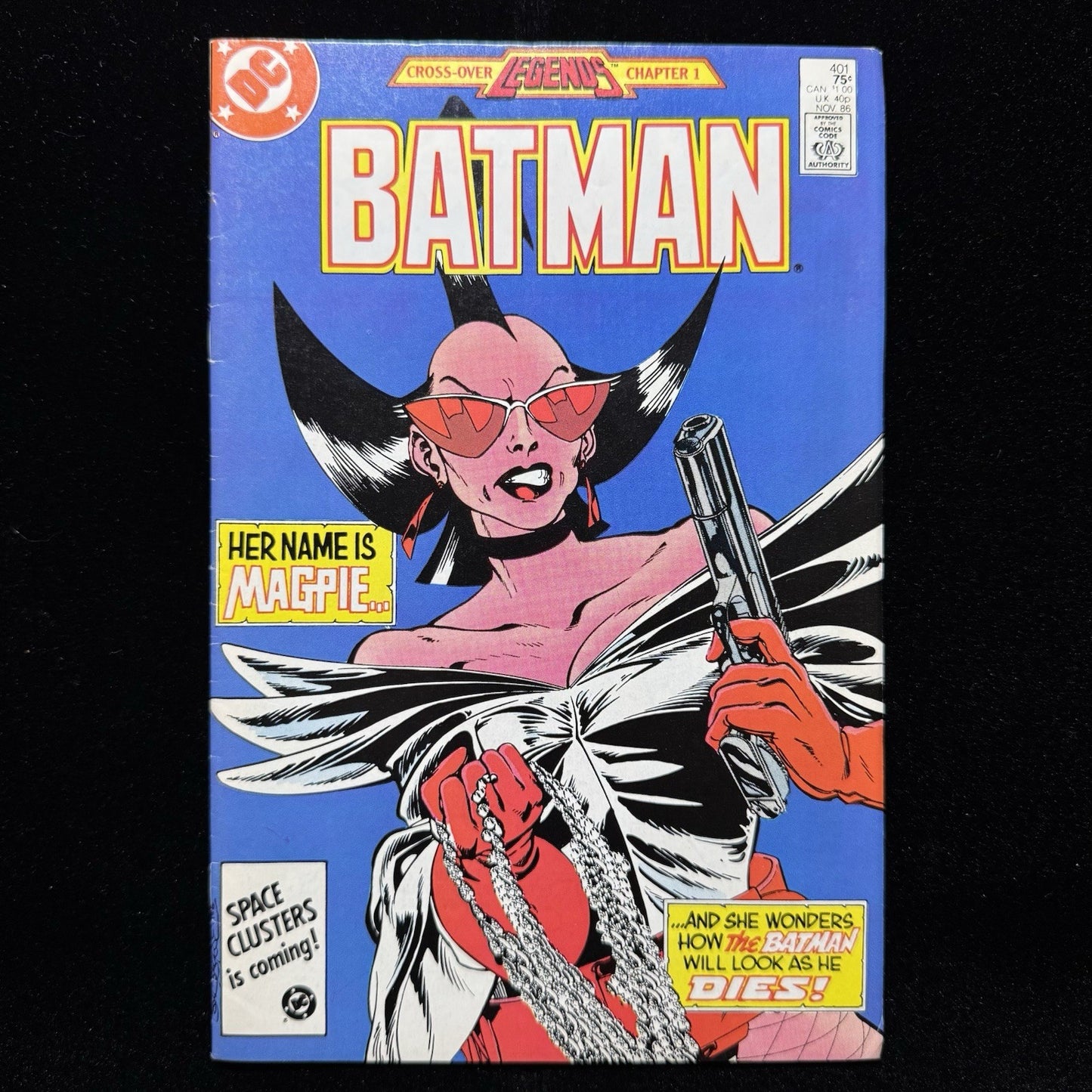 Batman 401 - 2nd Appearance Of Magpie - Copper Age Dc Comics 1986