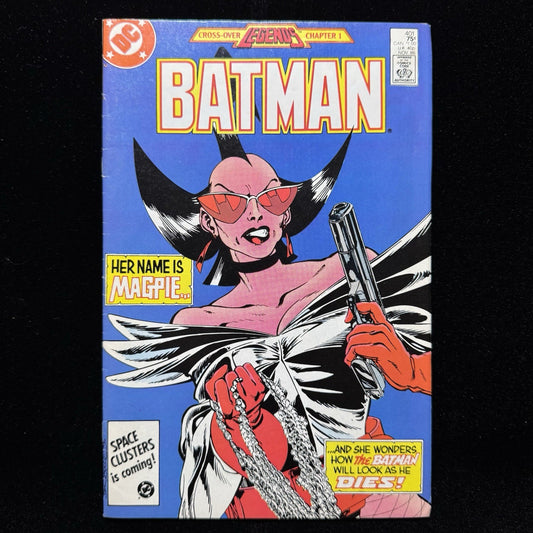 Batman 401 - 2nd Appearance Of Magpie - Copper Age Dc Comics 1986