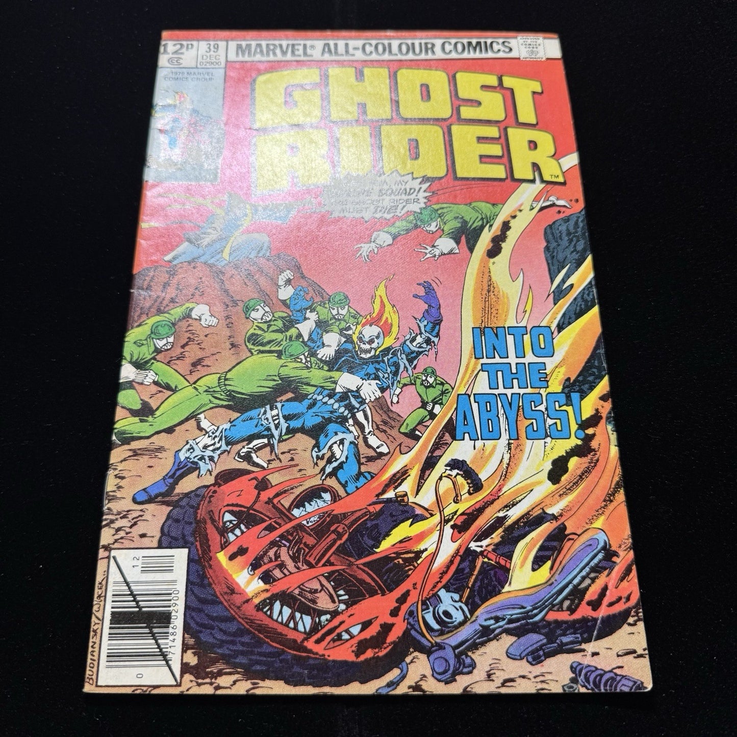 Ghost Rider 39 - Bronze Age Marvel Comics 1979