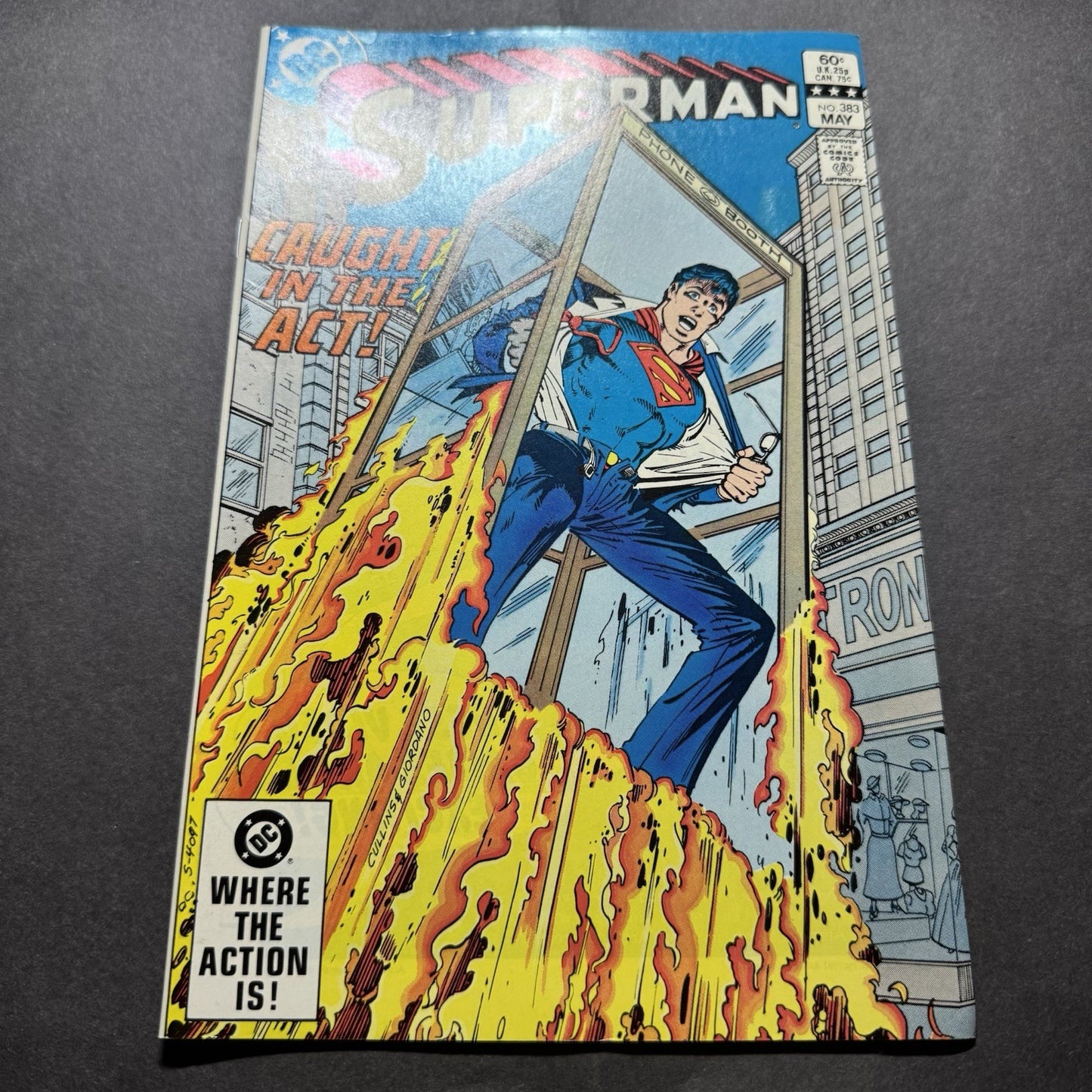 Superman 383 - Bronze Age Dc Comics 1983