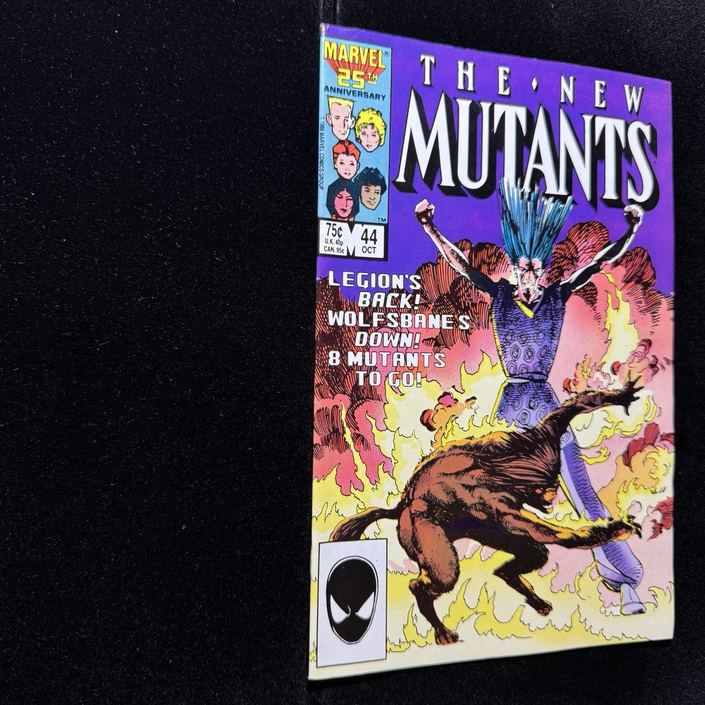New Mutants 44 - Copper Age Marvel Comics 1986