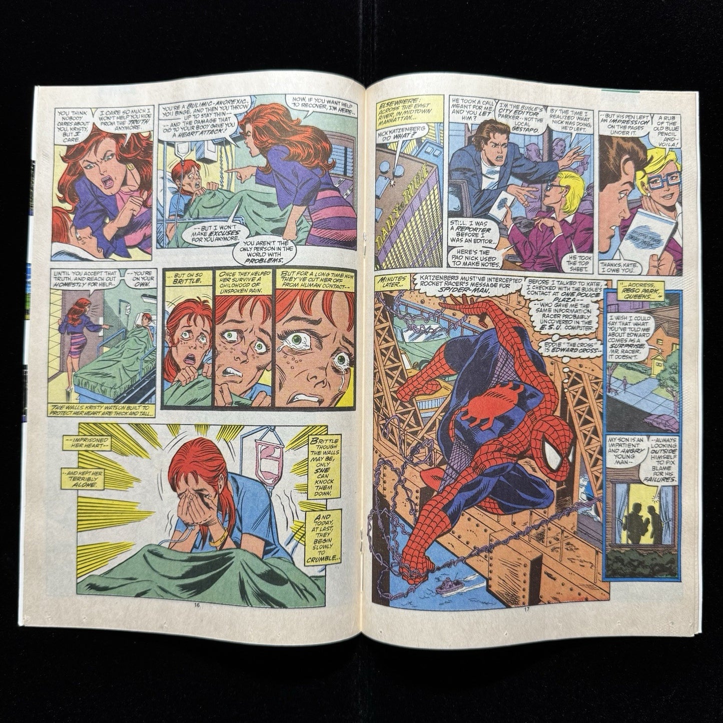 Web Of Spider-Man 57 - Copper Age Marvel Comics 1989