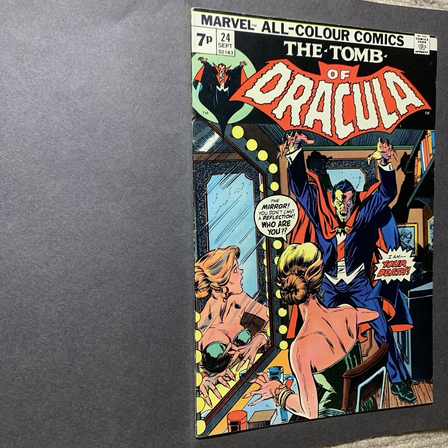 Tomb of Dracula 24/ Bronze Age marvel comics 1974