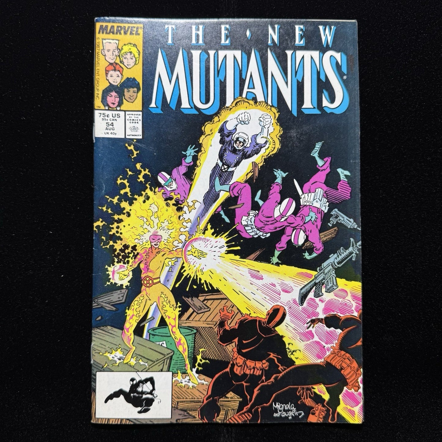 New Mutants 54 - Copper Age Marvel Comics 1987