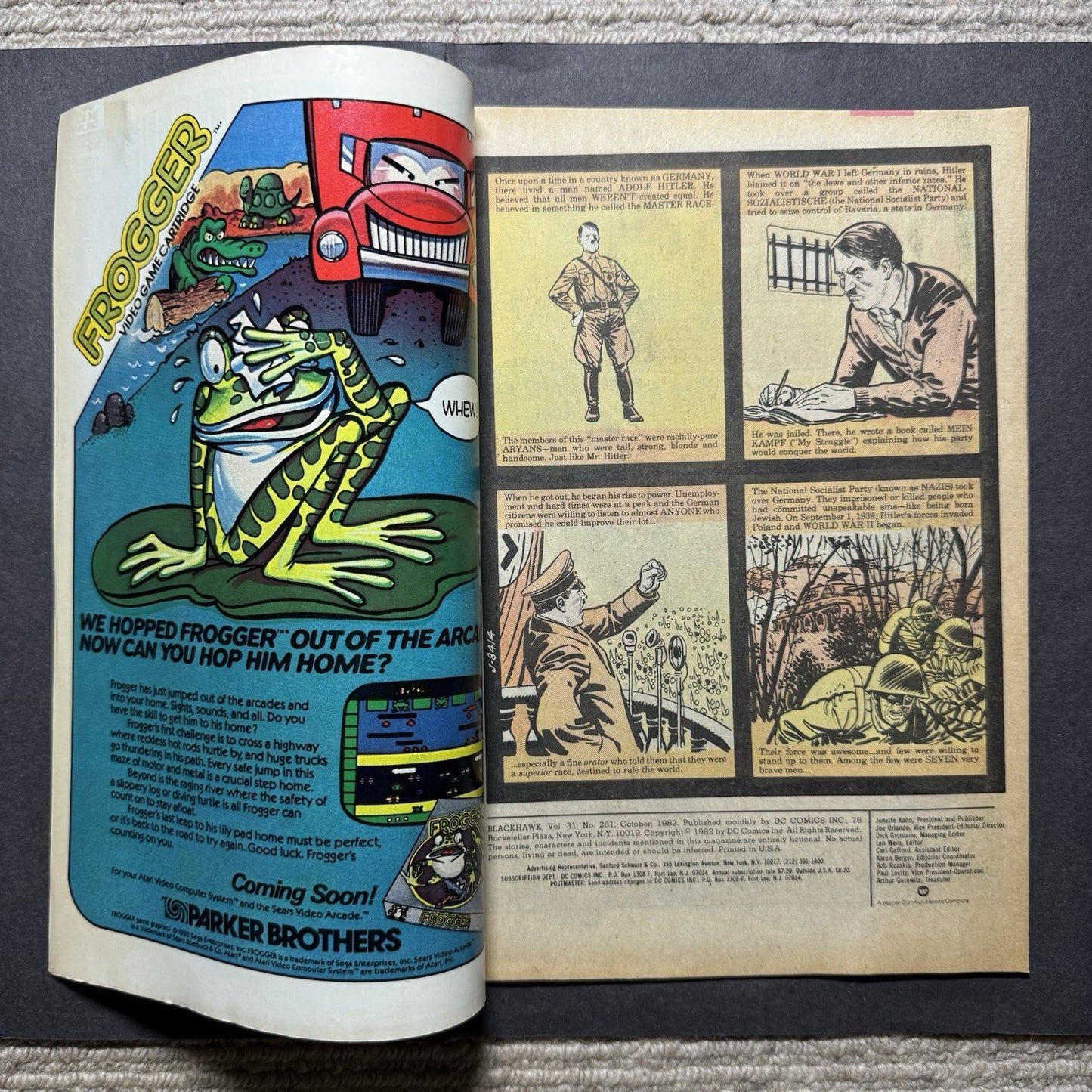 Blackhawk 251 - Bronze Age Dc Comics 1982