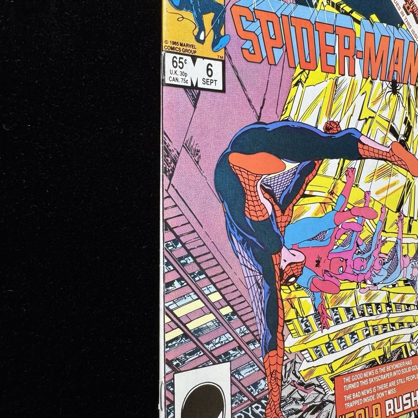 Web Of Spider-Man 6 - Copper Age Marvel Comics 1985