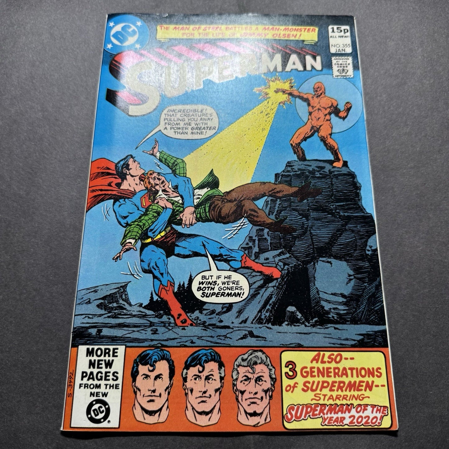 Superman 355 - Bronze Age Dc Comics 1981
