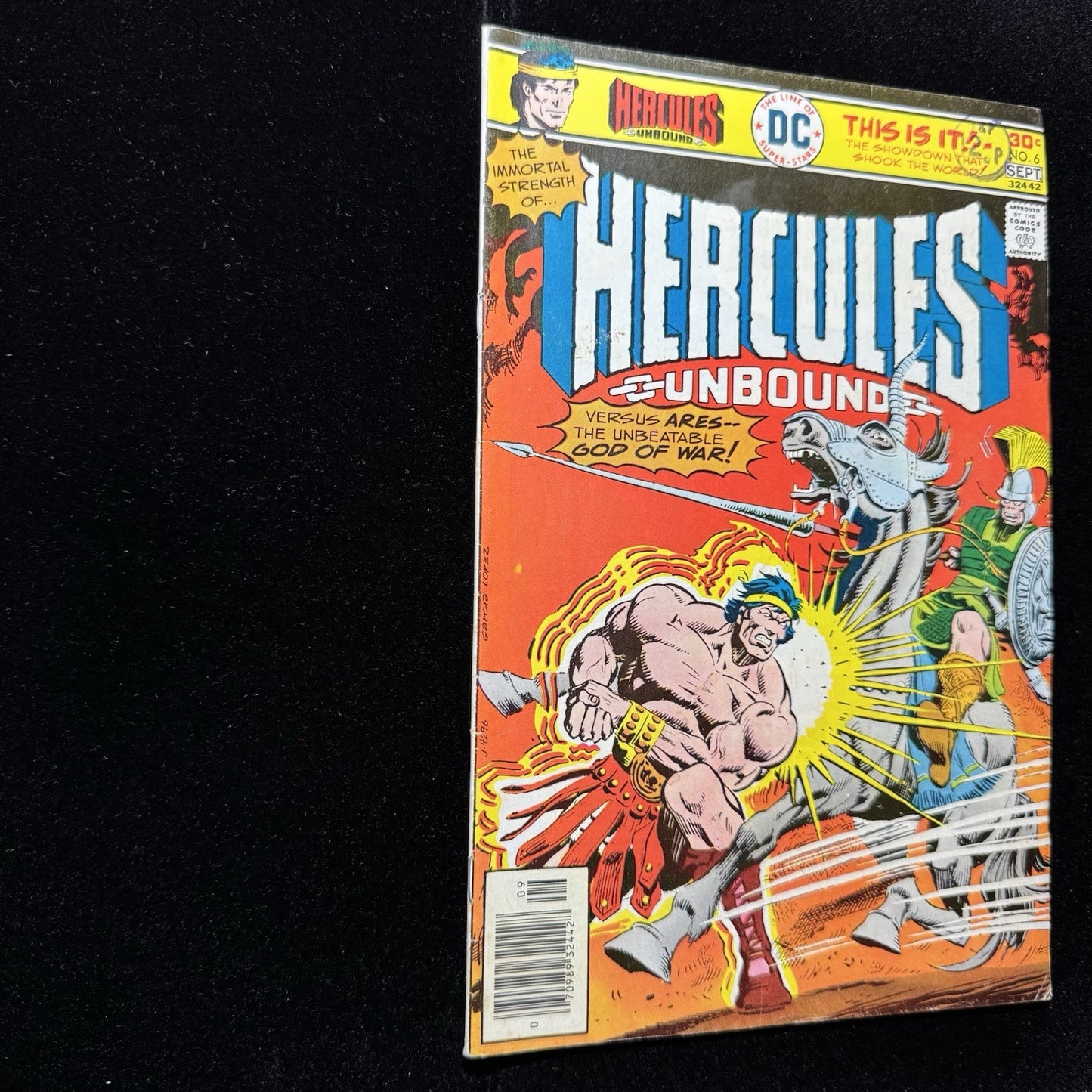 Hercules Unbound 6 - Bronze Age Dc Comics 1976