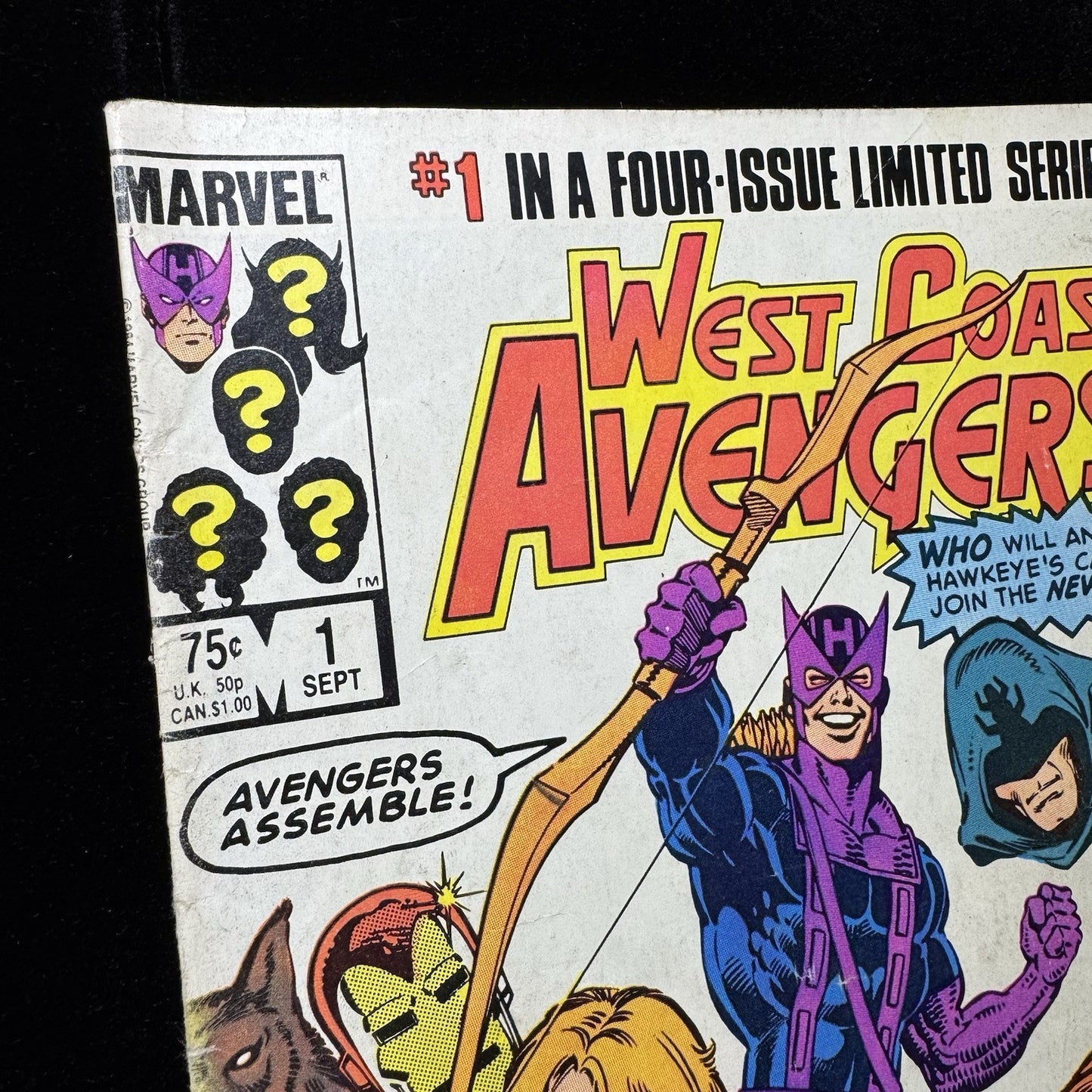 West Coast Avengers 1 - 1st App West Coast Avengers - Copper Age Marvel 1984