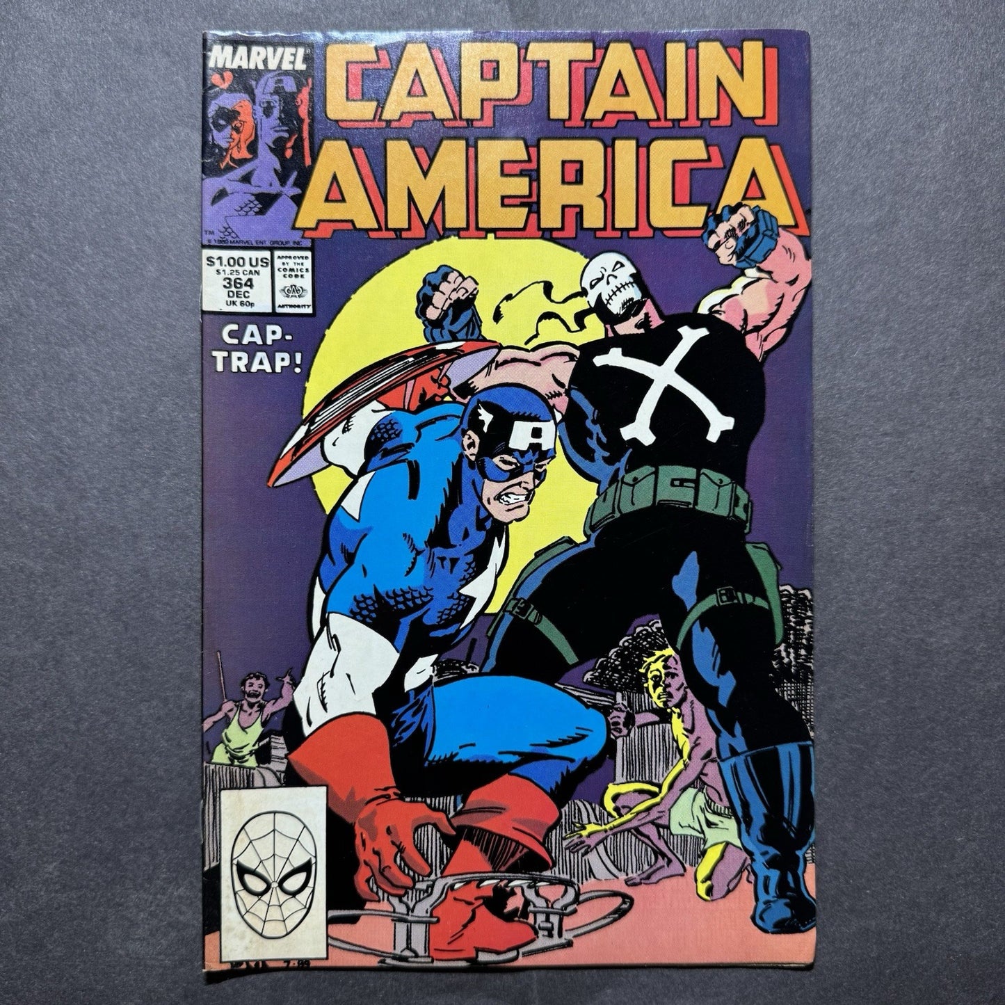Captain America 364 - Copper Age Marvel Comics 1989