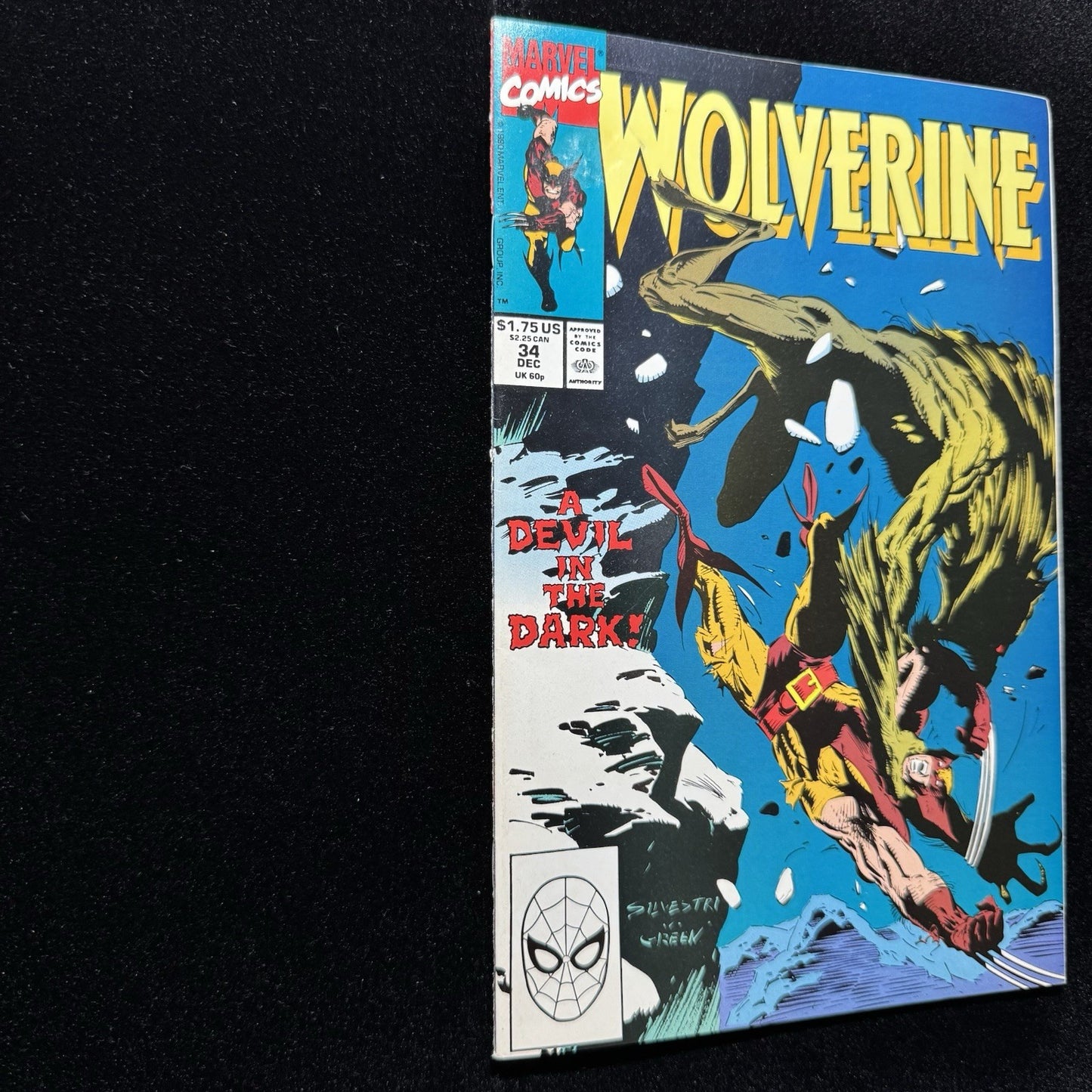 Wolverine 34 - Copper Age Marvel Comics 1990