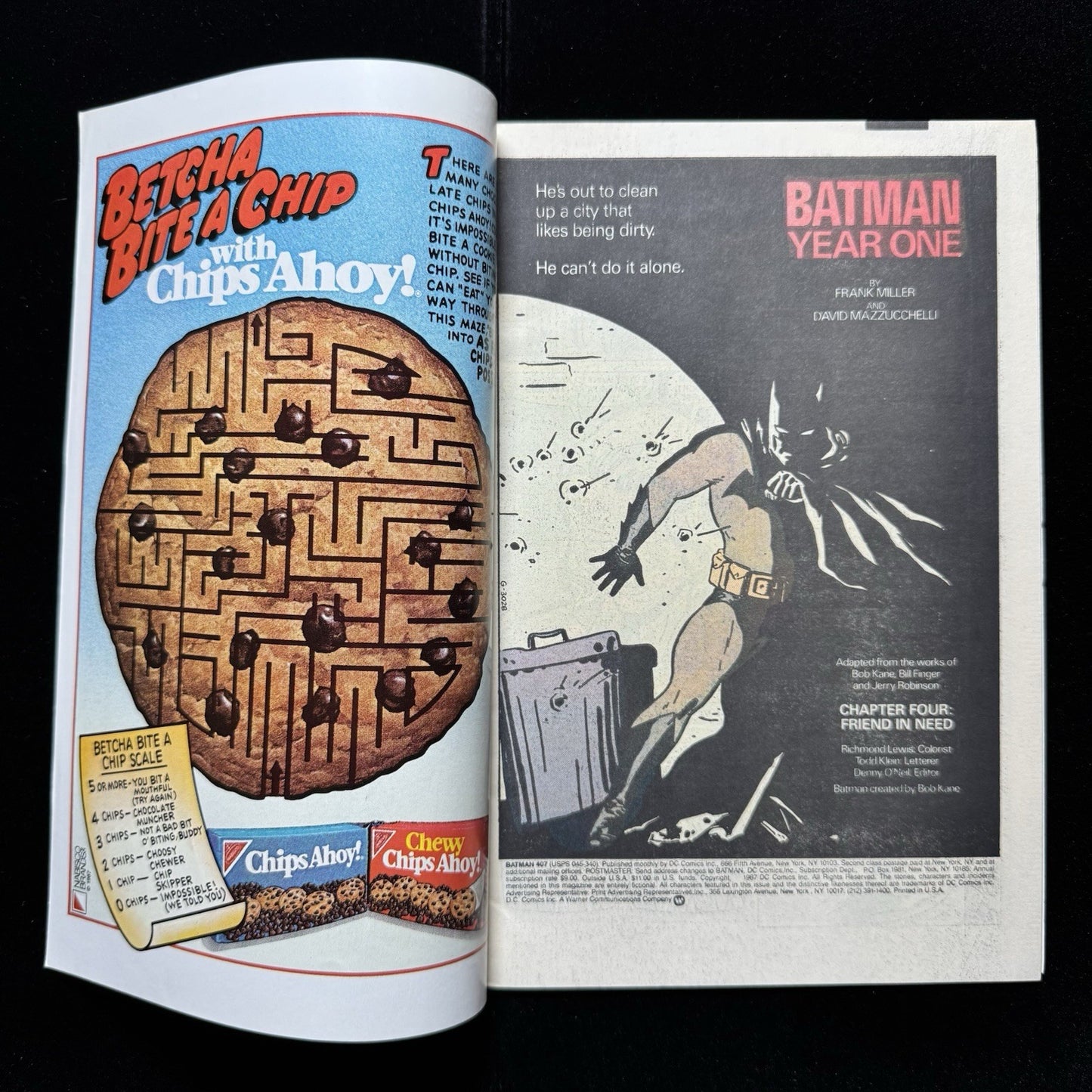 Batman 407 - 1st Appearance Of James Gordon Jr - Copper Age Dc Comics 1987