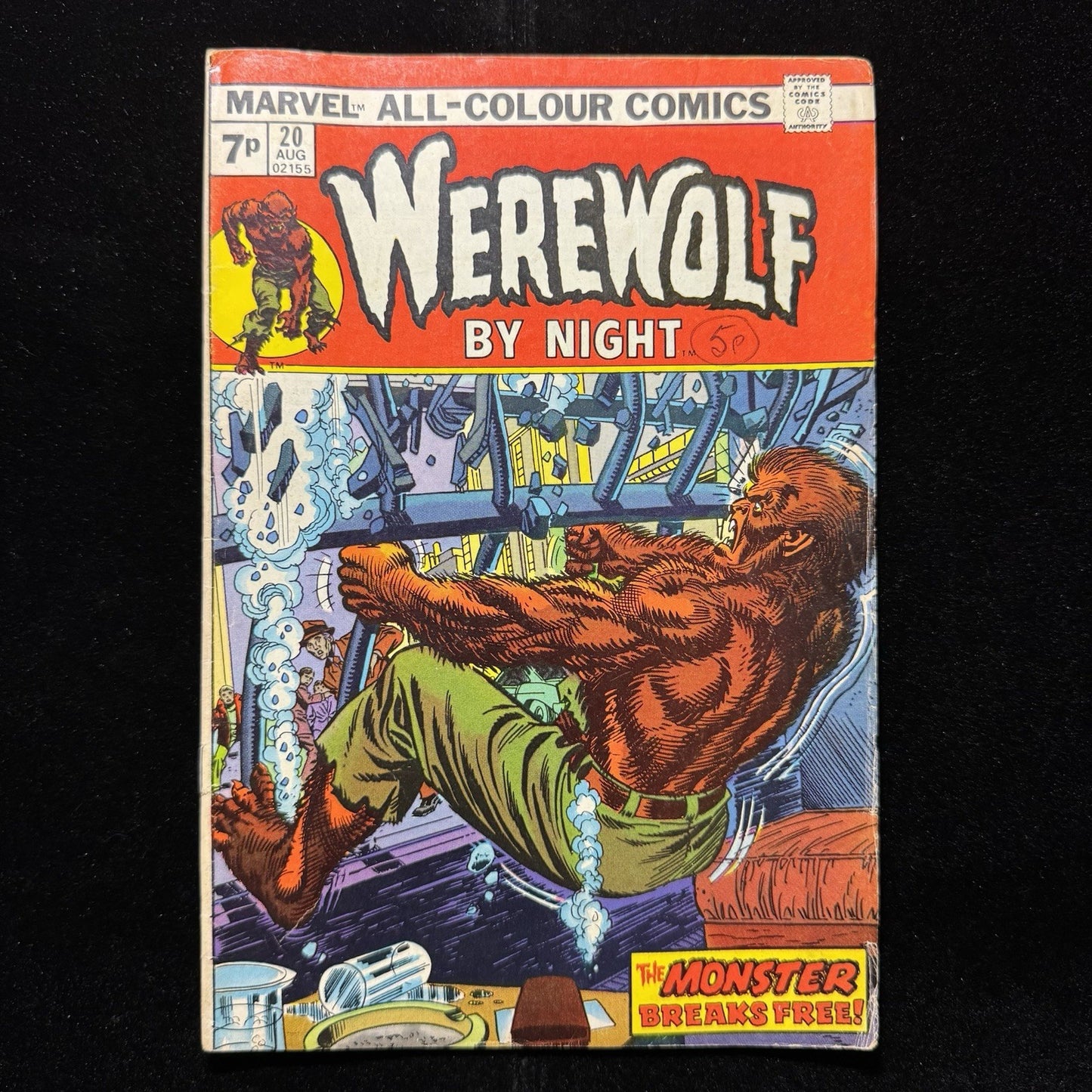 Werewolf By Night 20 - Bronze Age Marvel Comics 1974