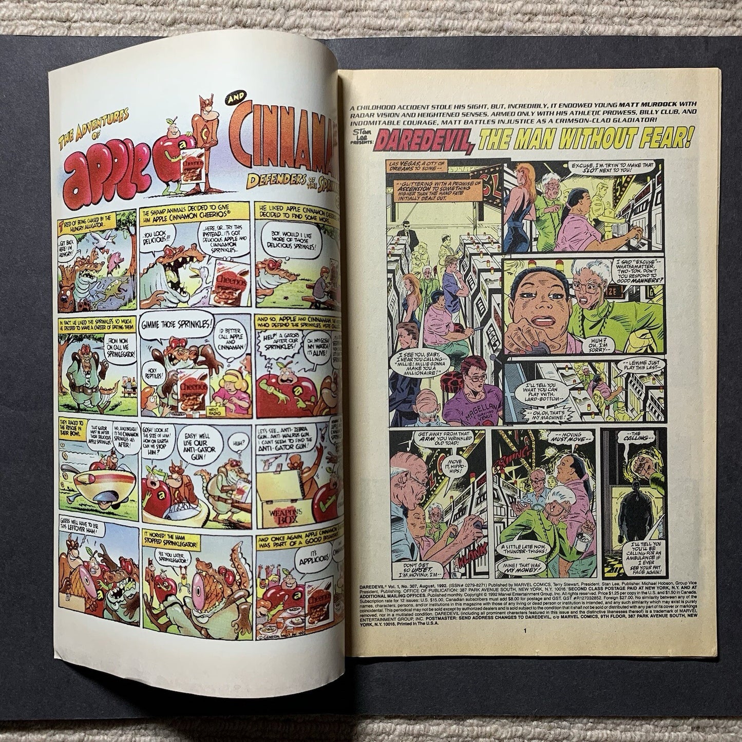 Daredevil 307/ Modern Age Marvel Comics 1992