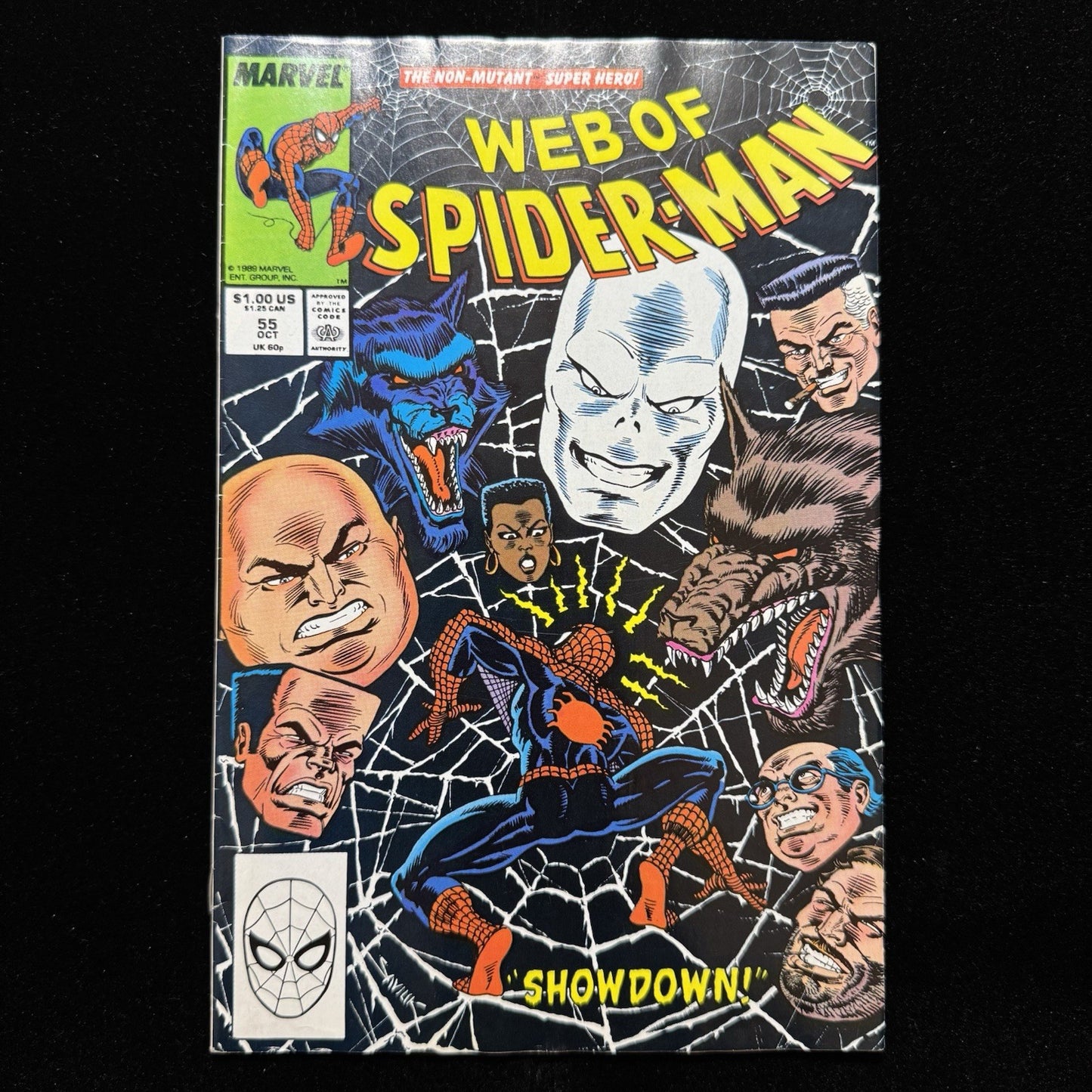 Web Of Spider-Man 55 - Copper Age Marvel Comics 1989
