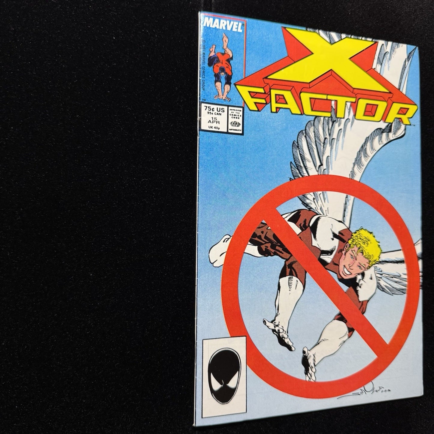 X-Factor 15 - Angel’s Wings Are Amputated - Copper Age Marvel Comics 1987