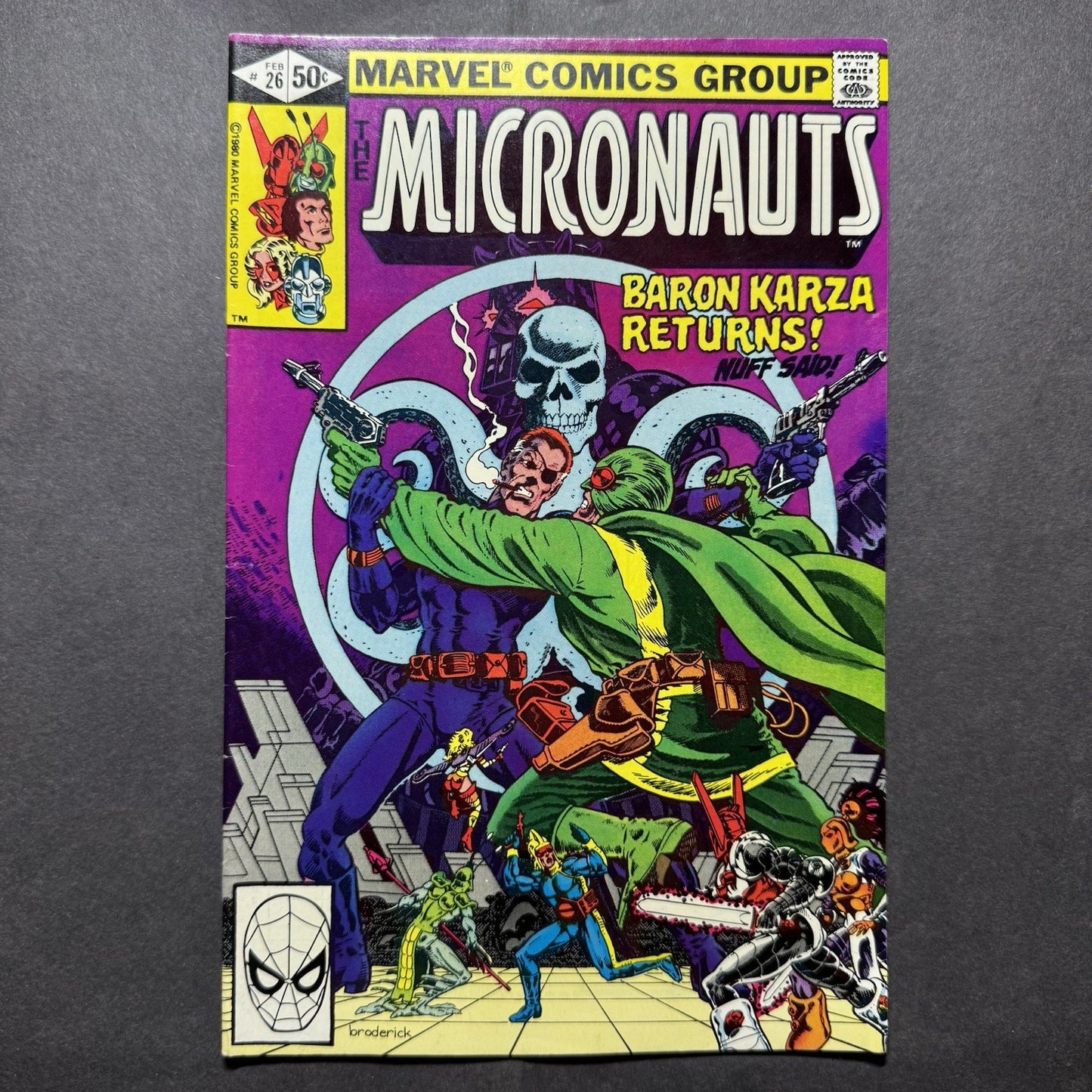 Micronauts 26 - Bronze Age Marvel Comics 1981