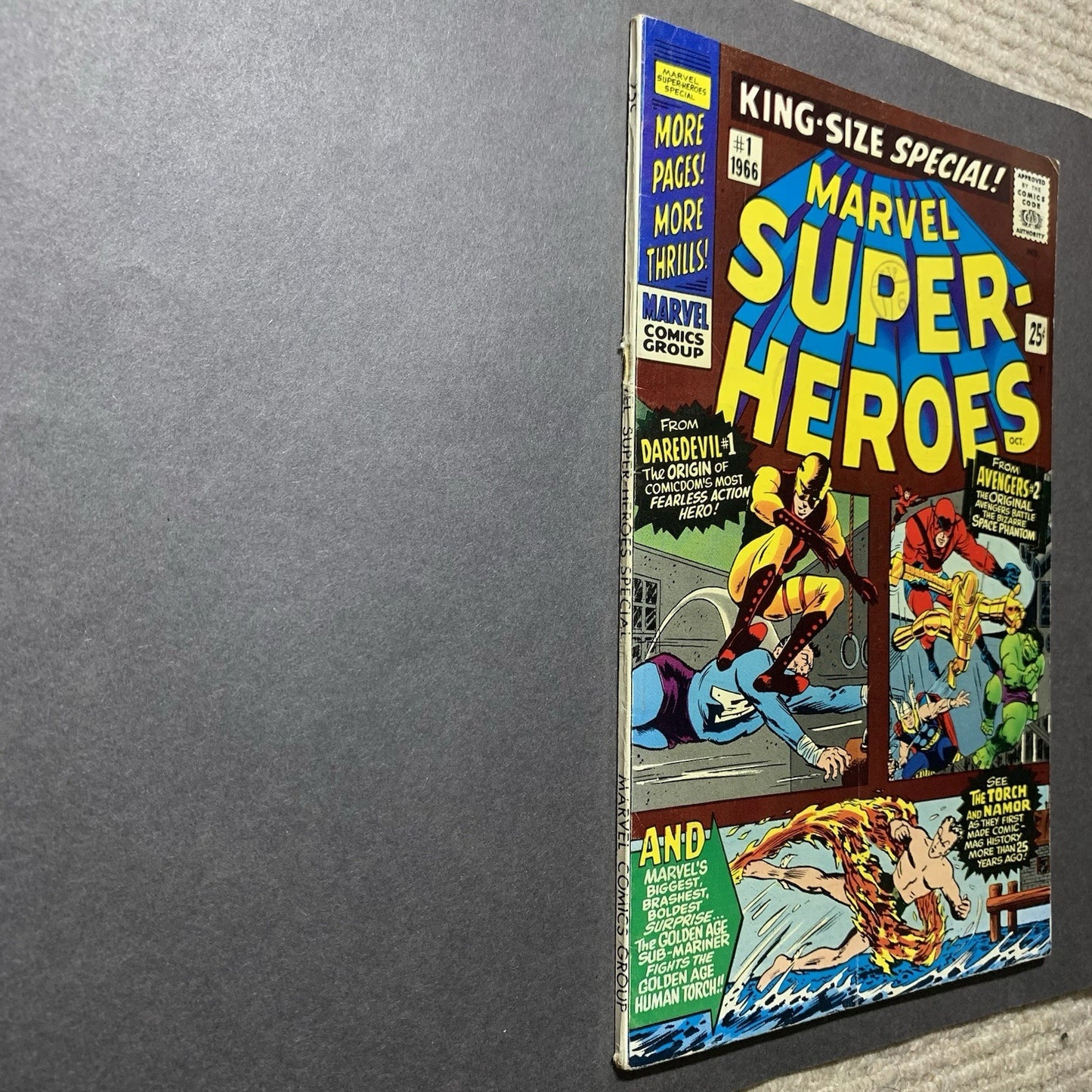 Marvel Super-Heroes 1/ Silver age Marvel Comics 1966