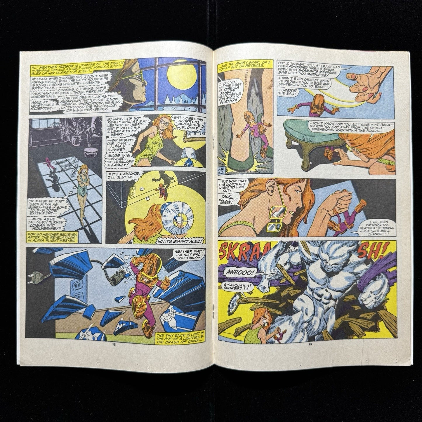 Alpha Flight 45 - Copper Age Marvel Comics 1987