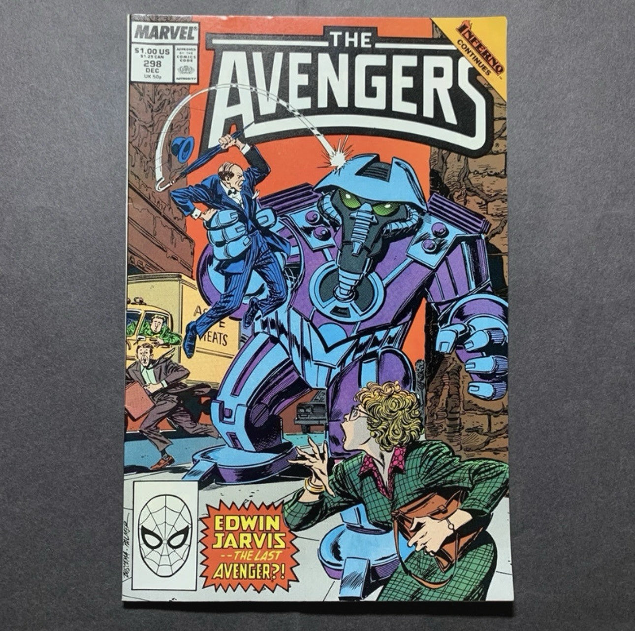 Avengers 298/ copper age marvel comics 1988