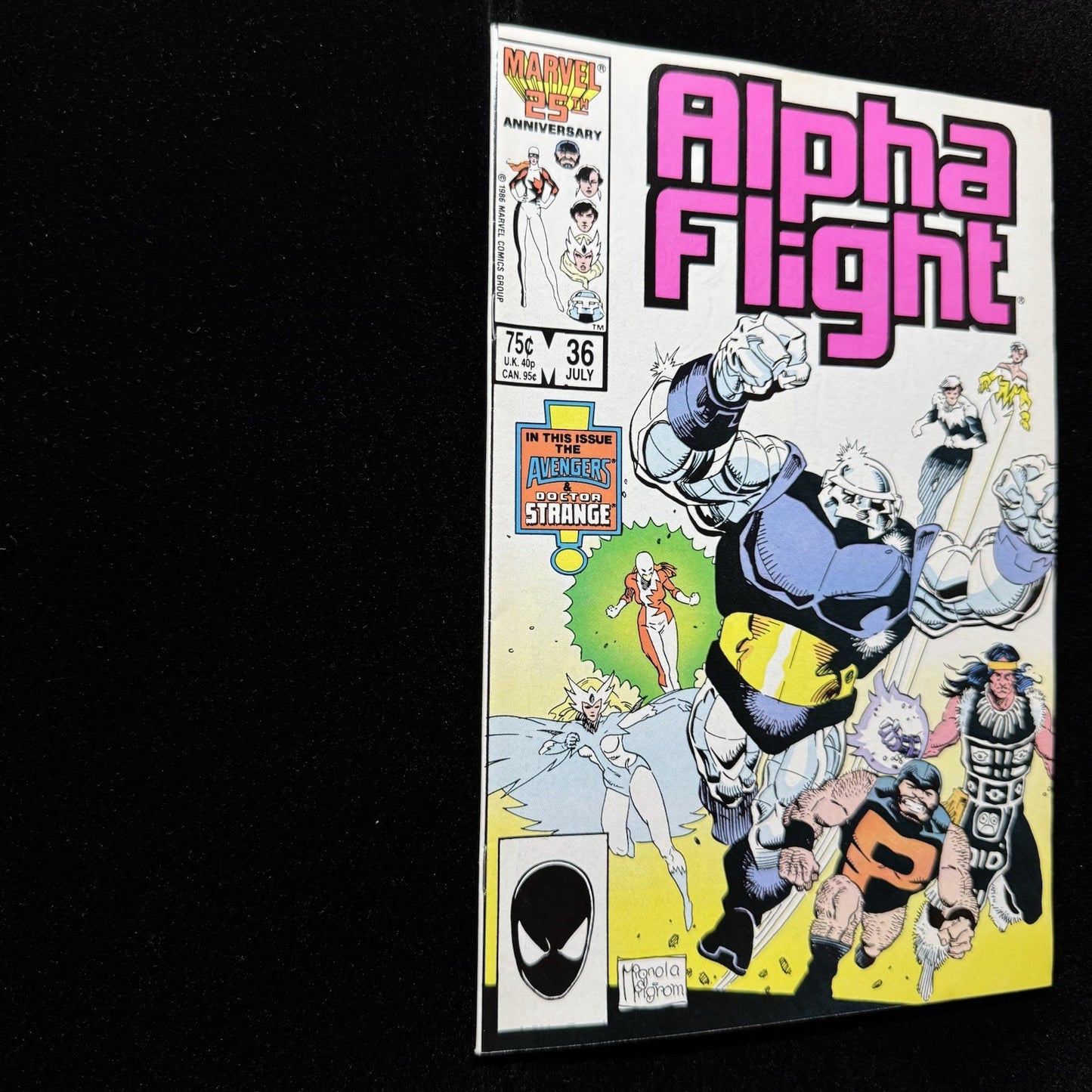 Alpha Flight 36 - Copper Age Marvel Comics 1986