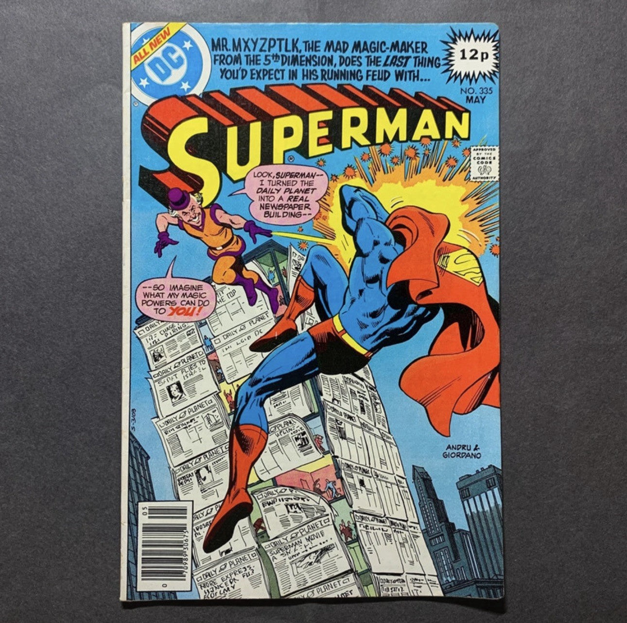 Superman 335 - Bronze Age Dc Comics 1979