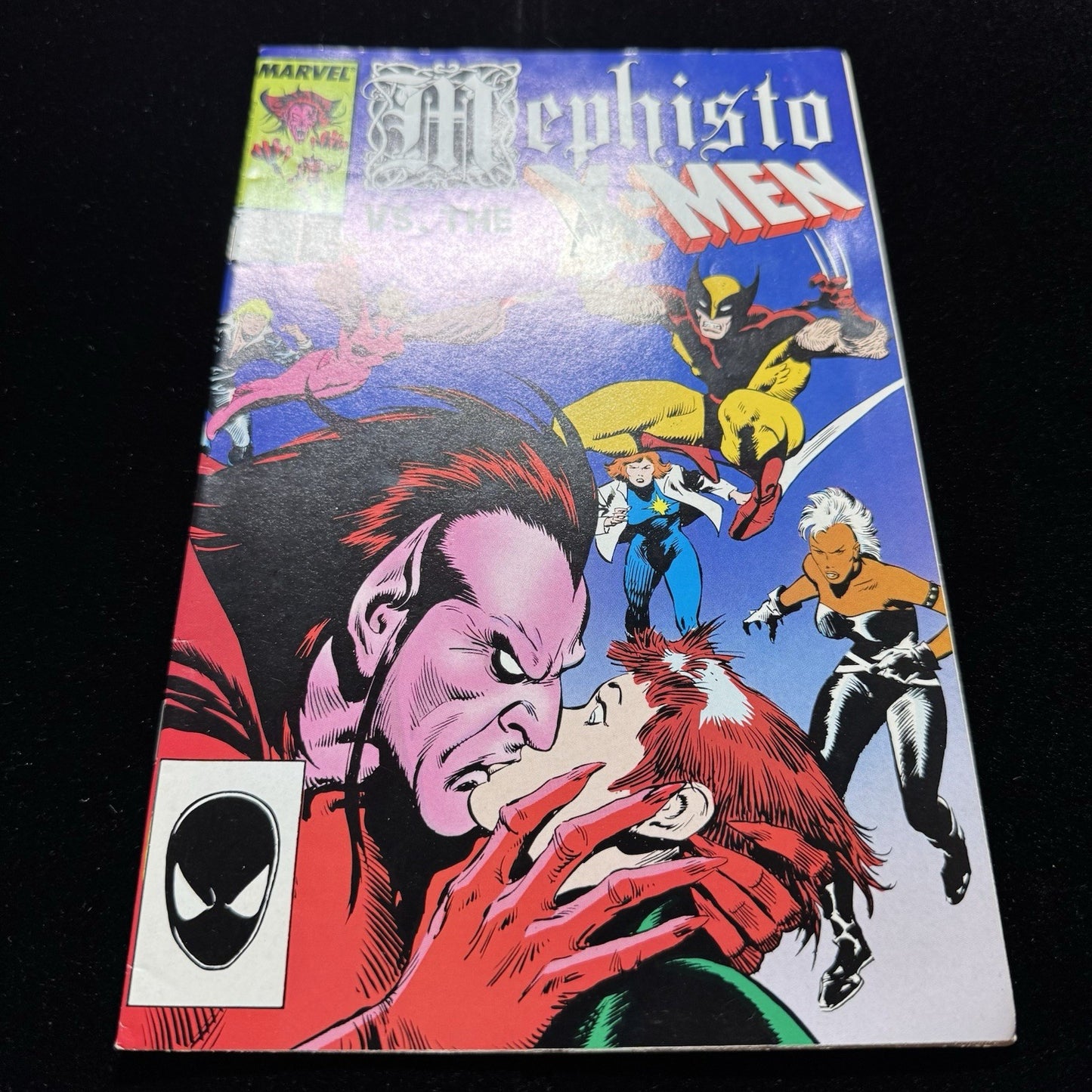 Mephisto Vs The X-Men 3 - Copper Age Marvel Comics 1986