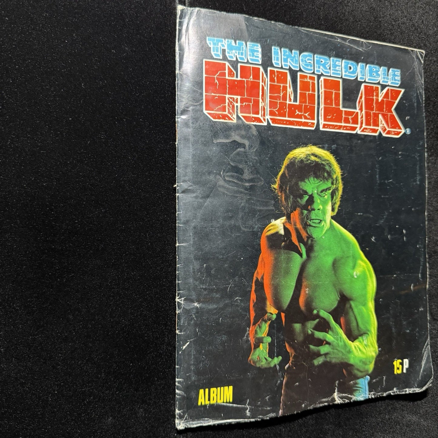 The Incredible Hulk 1979 Sticker Album UK – Marvel – Vintage Collectable