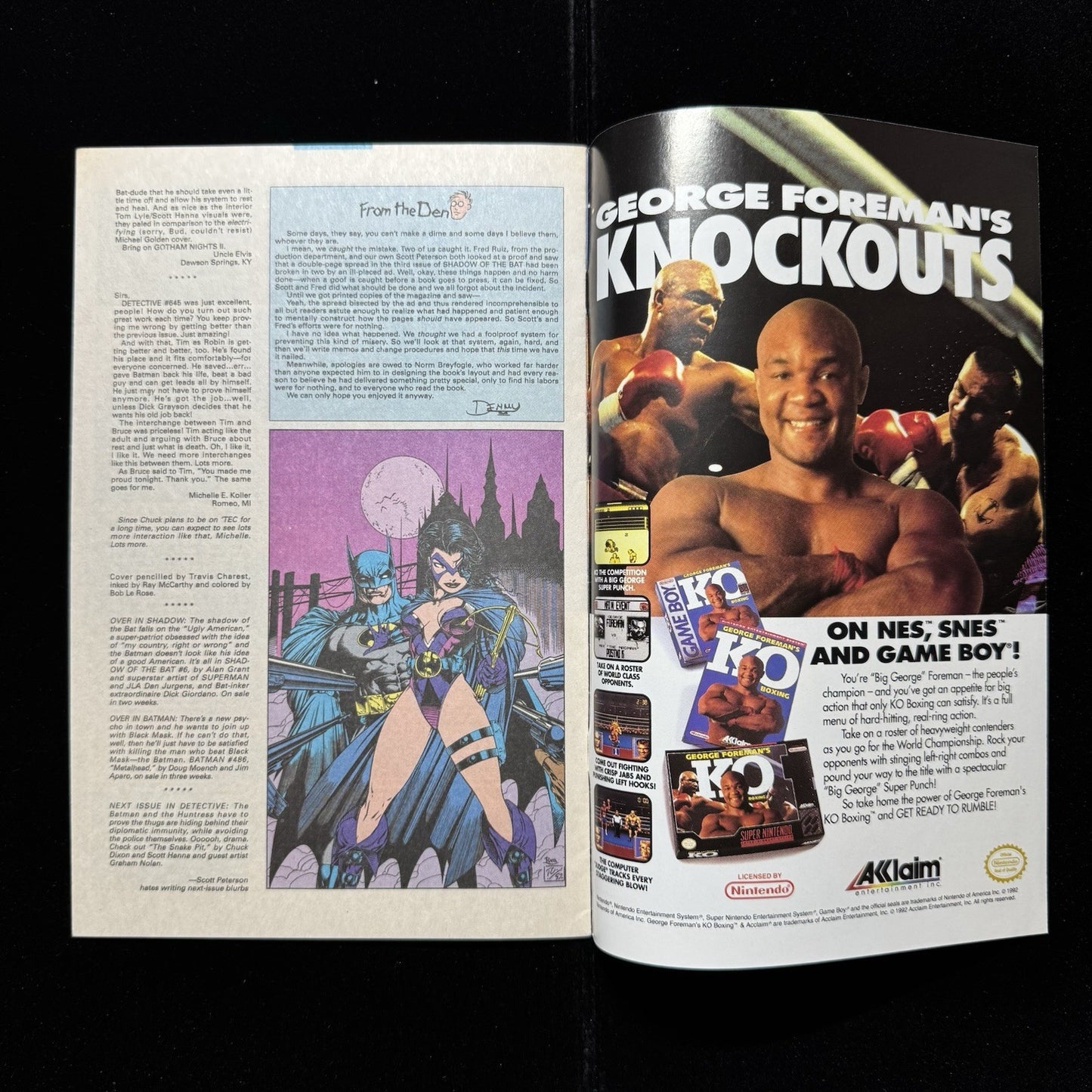 Detective Comics 652 - Modern Age Dc Comics 1992