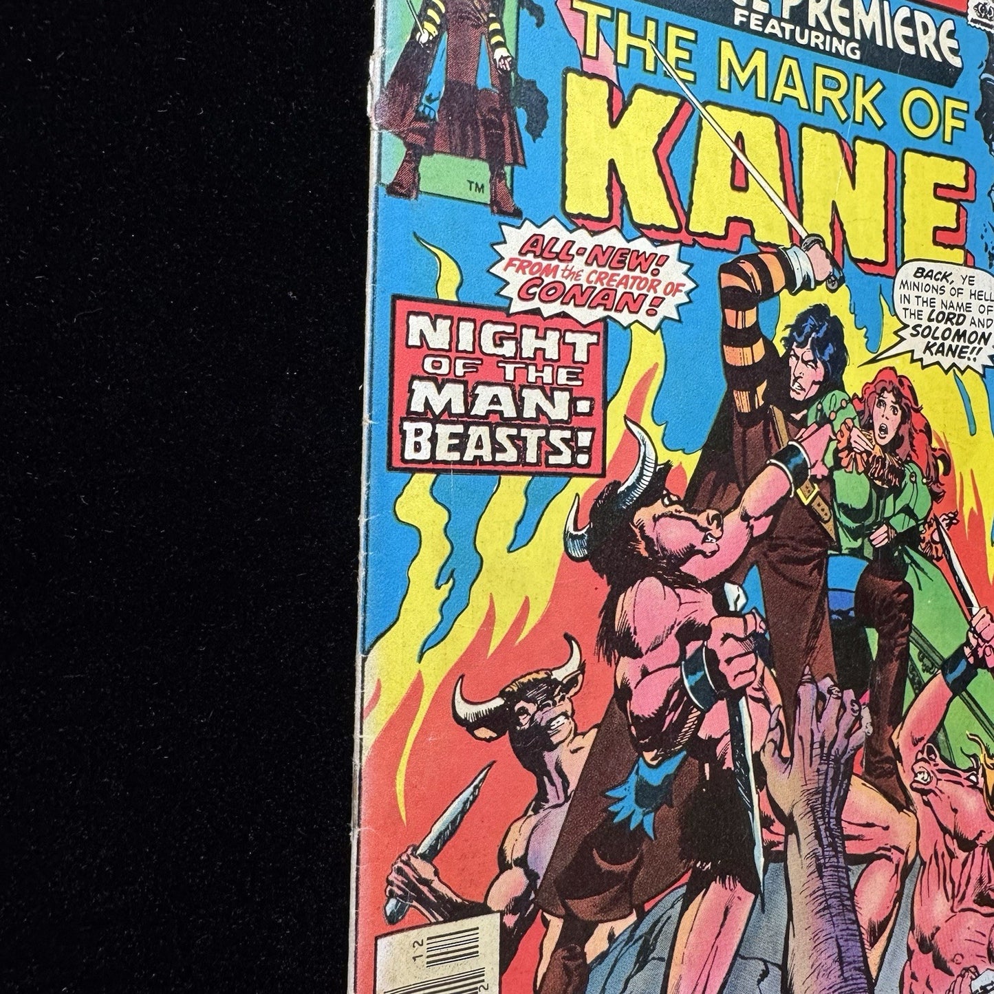 Marvel Premiere 33 - 1st App Of Solomon Kane - Bronze Age Marvel Comics 1976