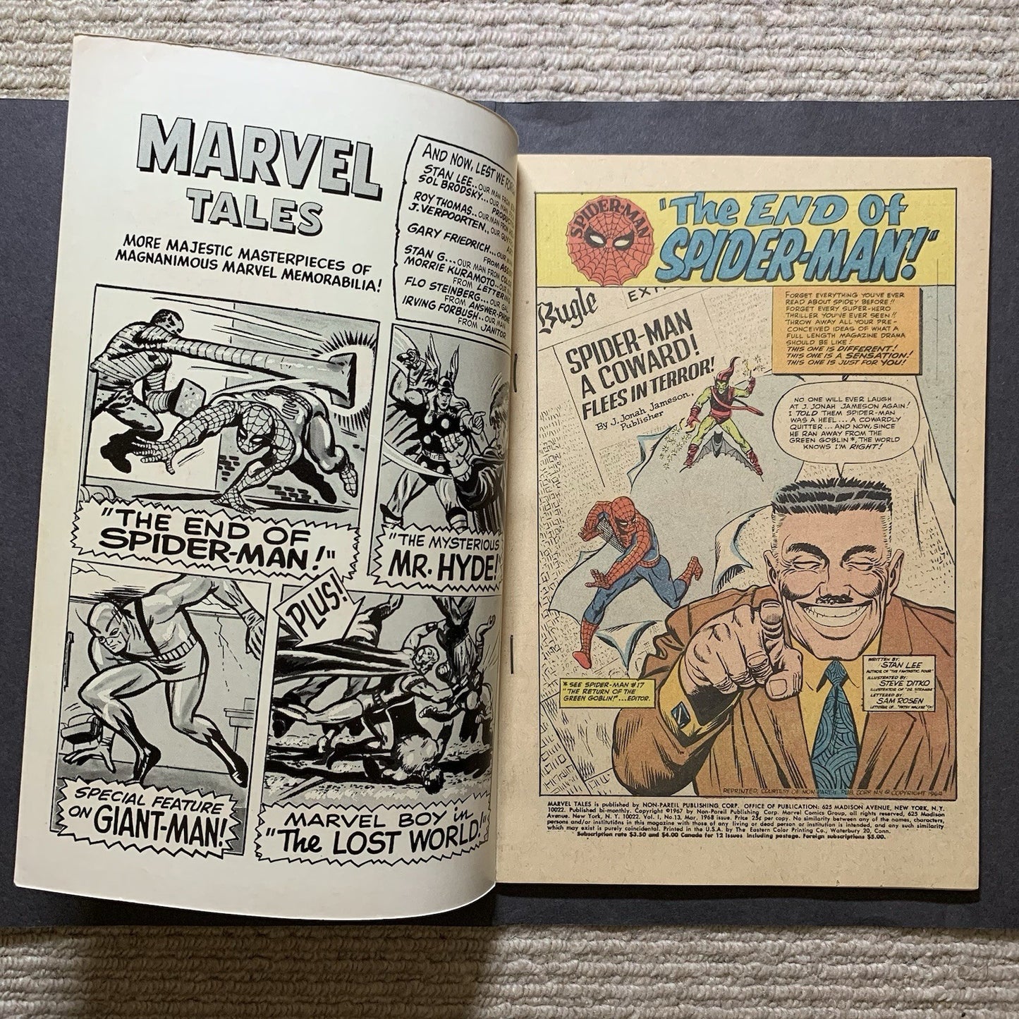 Marvel Tales 13/ Silver Age Marvel Comics 1968