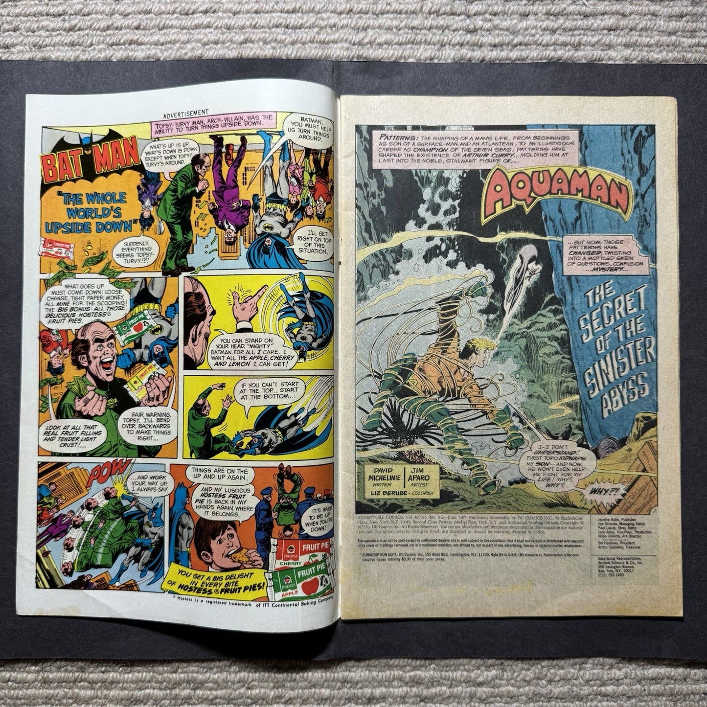 Adventure Comics 451 - Bronze Age Dc Comics 1977