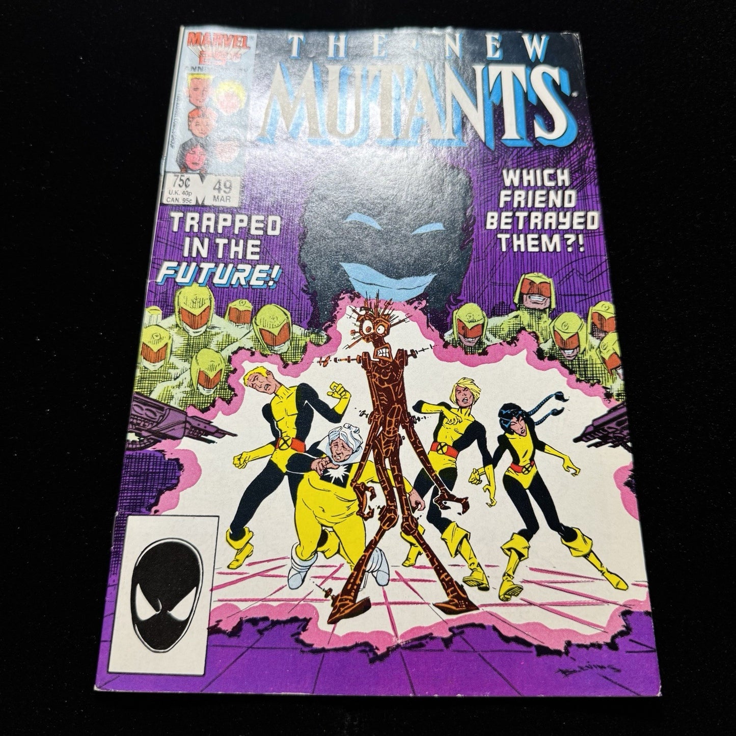 New Mutants 49 - Copper Age Marvel Comics 1987
