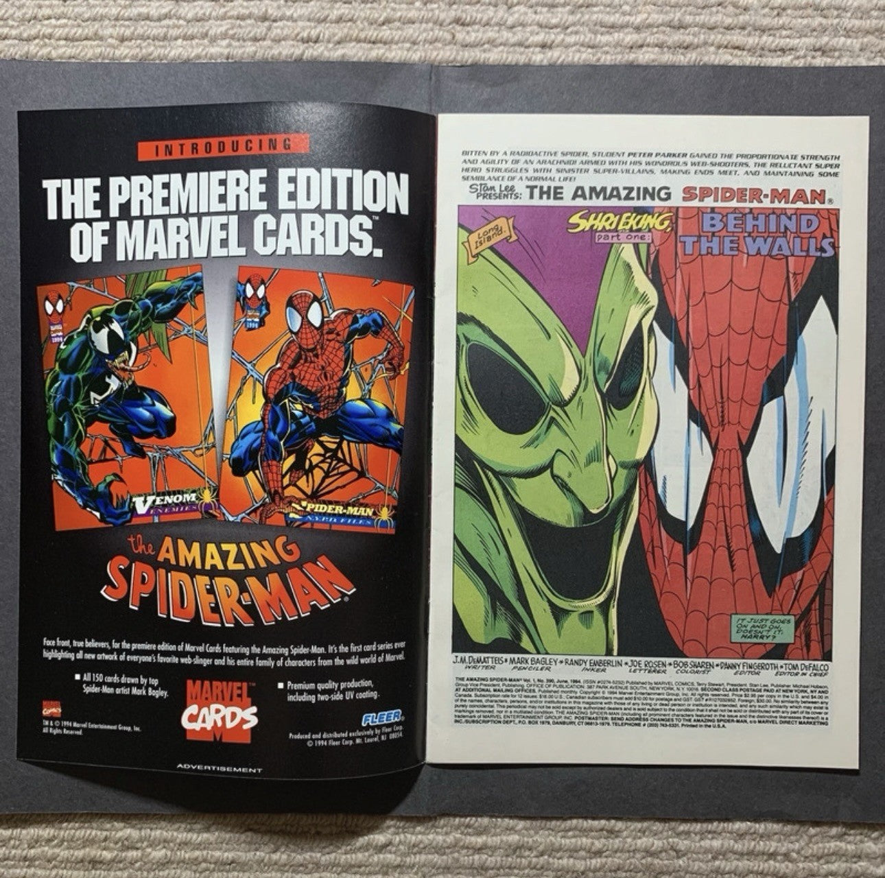 Amazing Spider-Man 390 - Modern Age Marvel Comics 1994