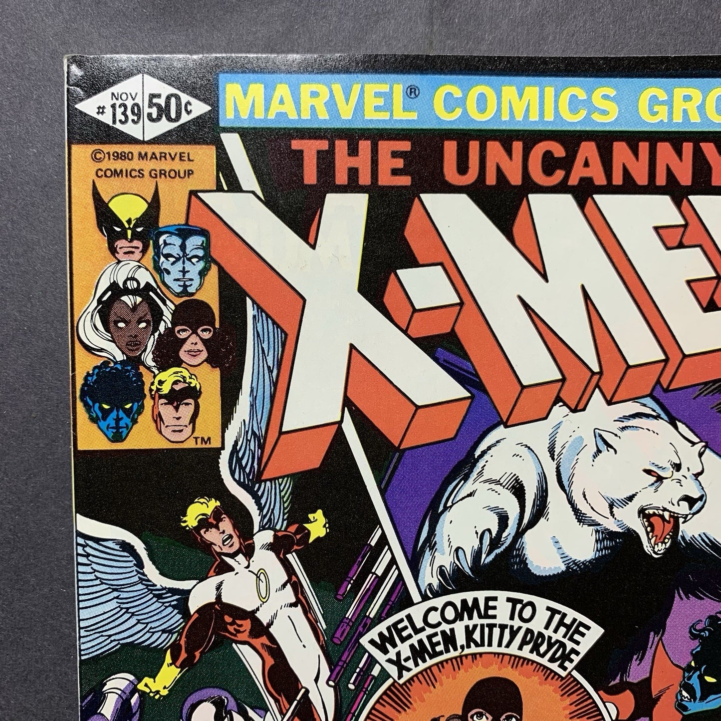 Uncanny x-men 139/ Bronze Age marvel comics 1980