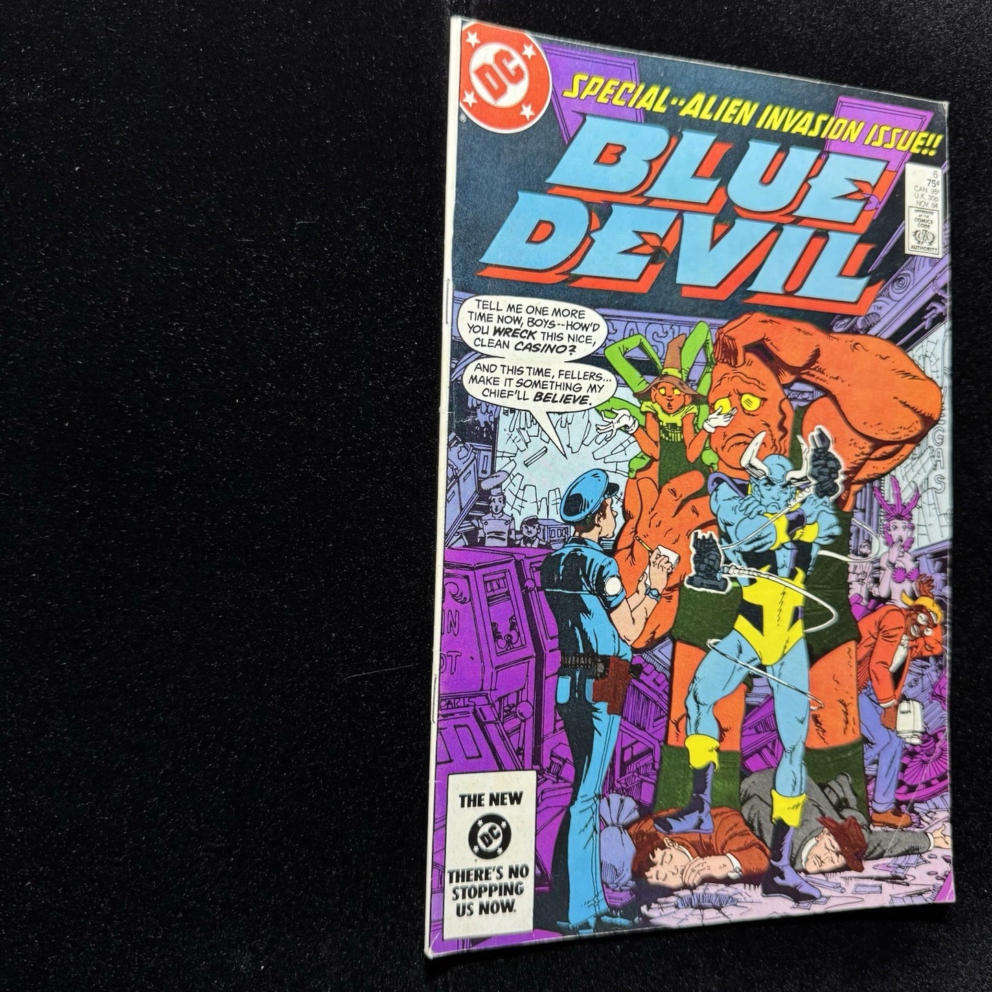 Blue Devil 6 - 1st Appearance Of Bolt - Copper Age Dc Comics 1984