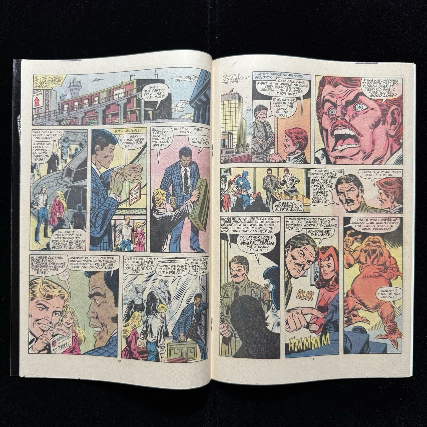 Avengers 244 - Copper Age Marvel Comics 1984
