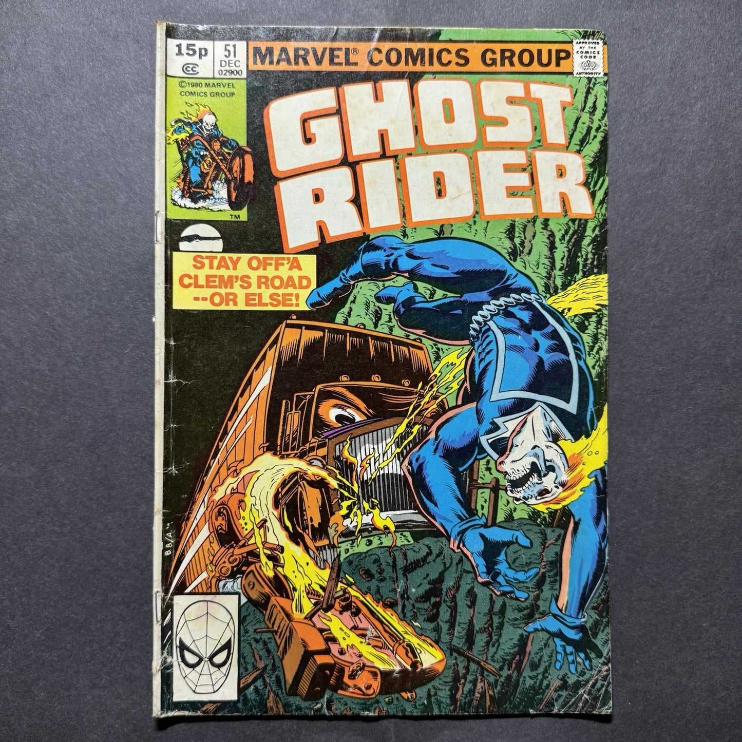 Ghost Rider 51 - Bronze Age Marvel Comics 1980