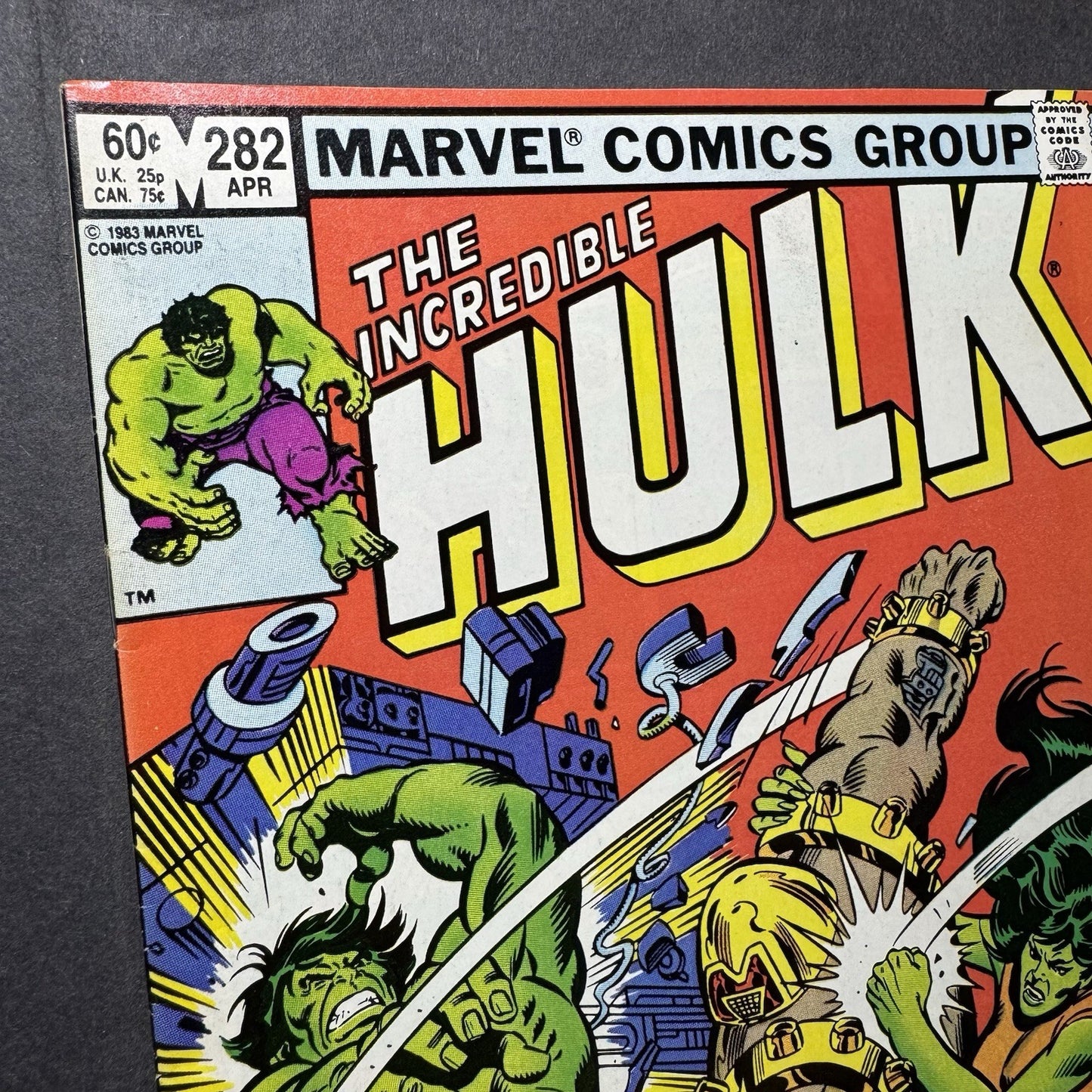 Incredible Hulk 282/ Bronze Age Marvel Comics 1983