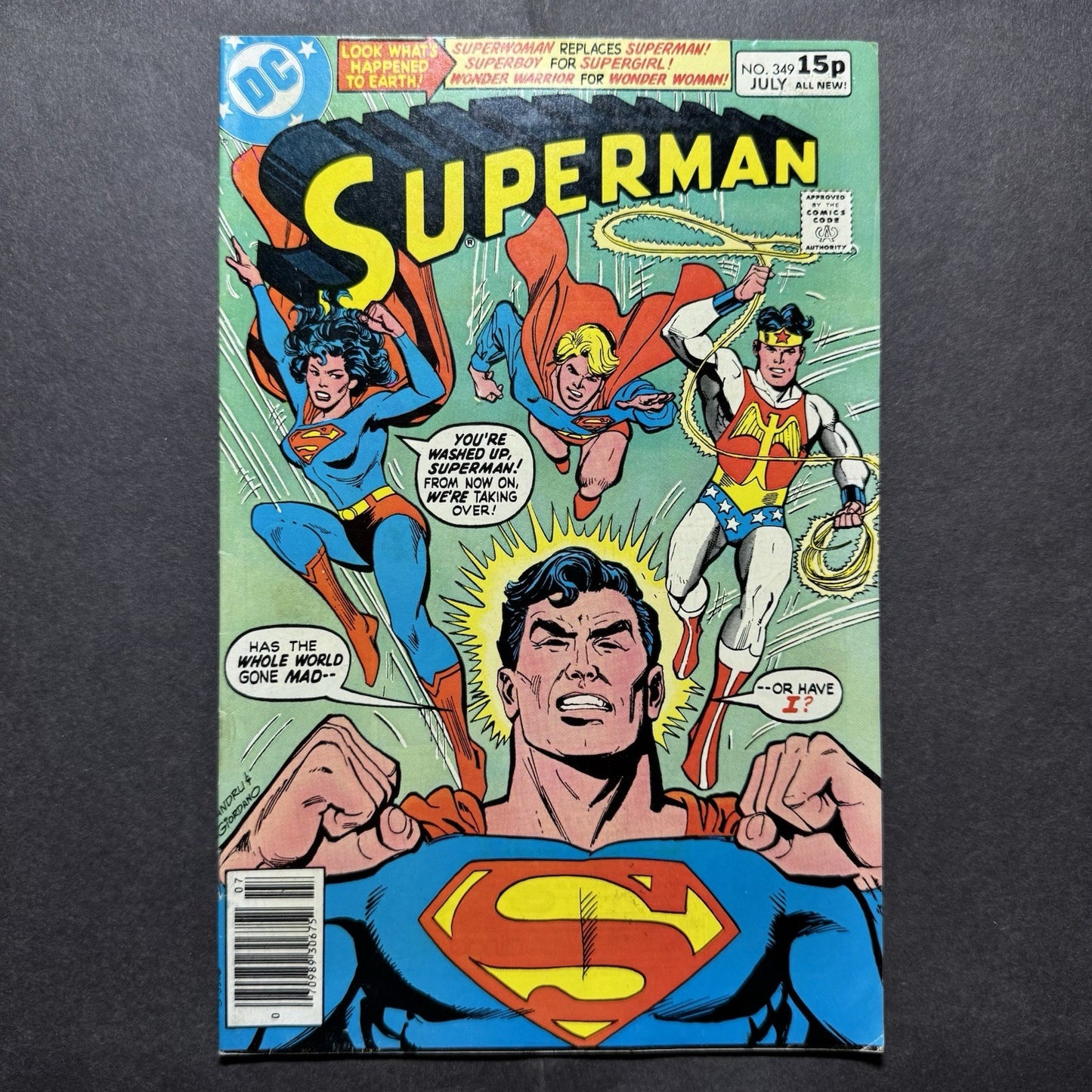 Superman 349 - Bronze Age Dc Comics 1980