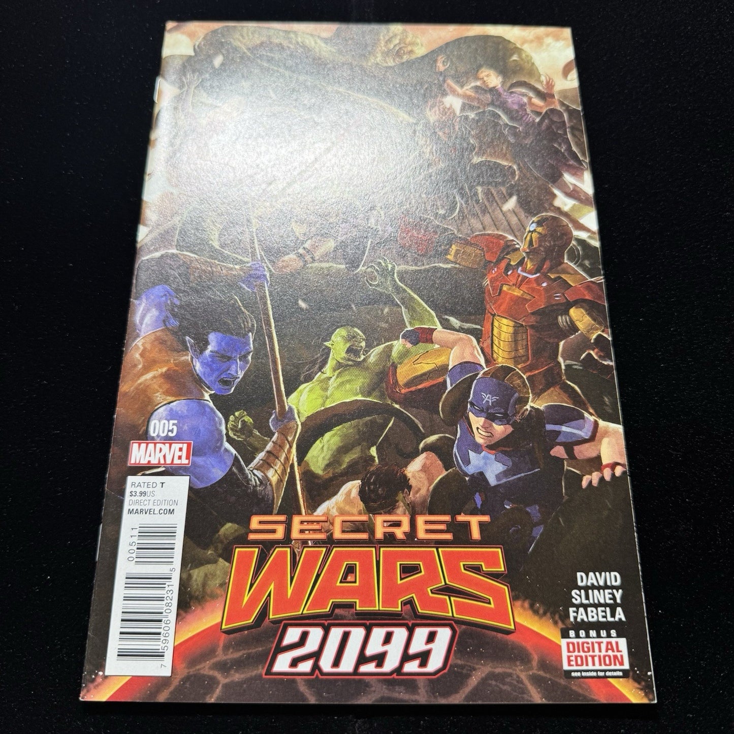 Secret Wars 2099 5 - Modern Age Marvel Comics 2015