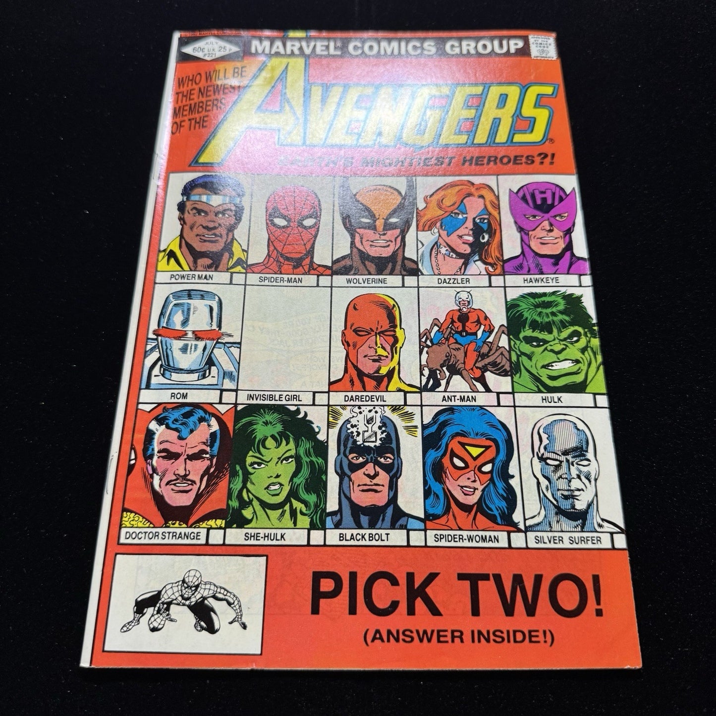 Avengers 221 - She-Hulk Joins The Avengers - Bronze Age Marvel Comics 1982