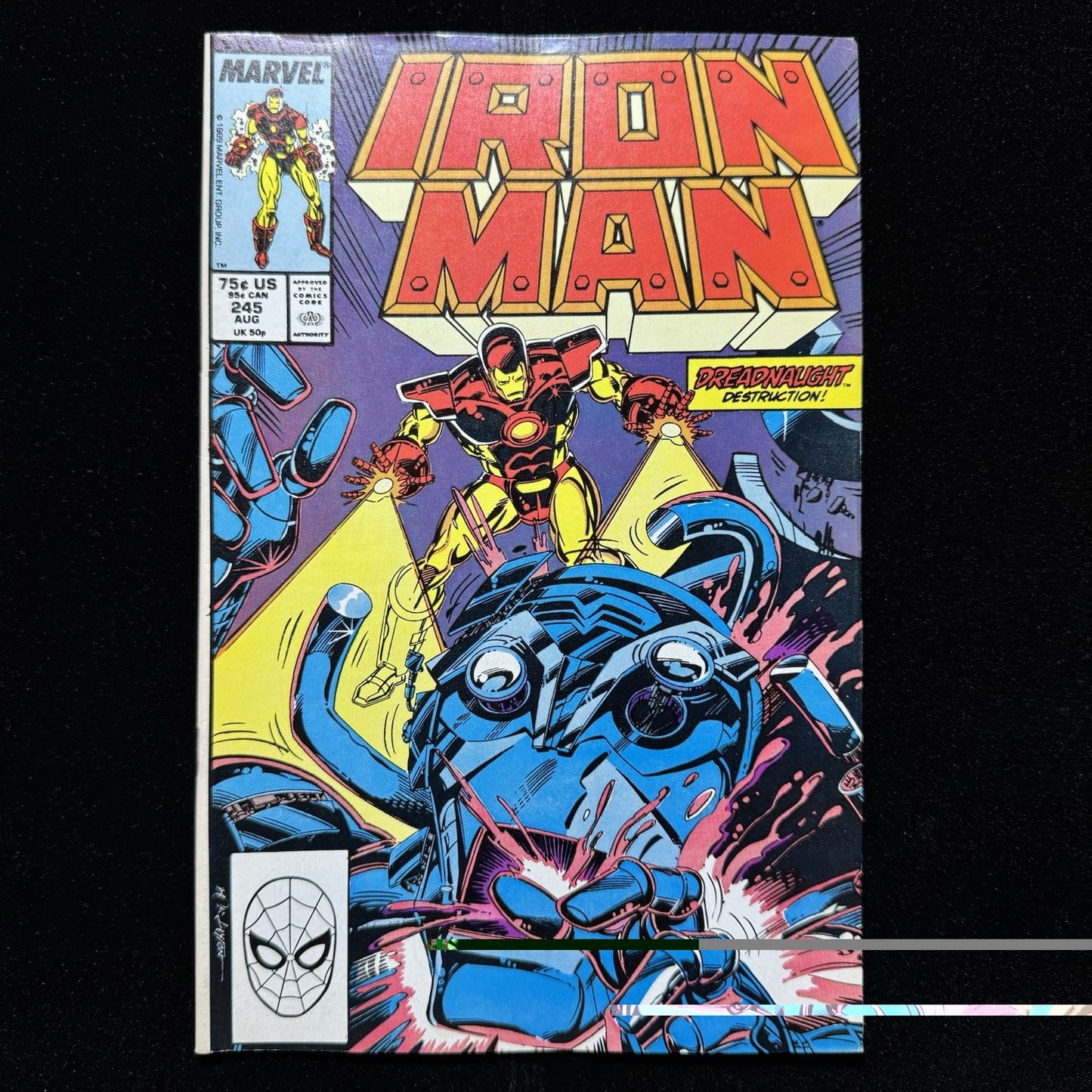 Iron Man 245 - Copper Age Marvel Comics 1989