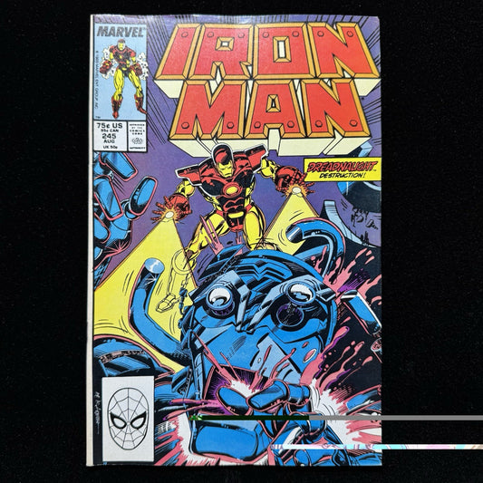 Iron Man 245 - Copper Age Marvel Comics 1989