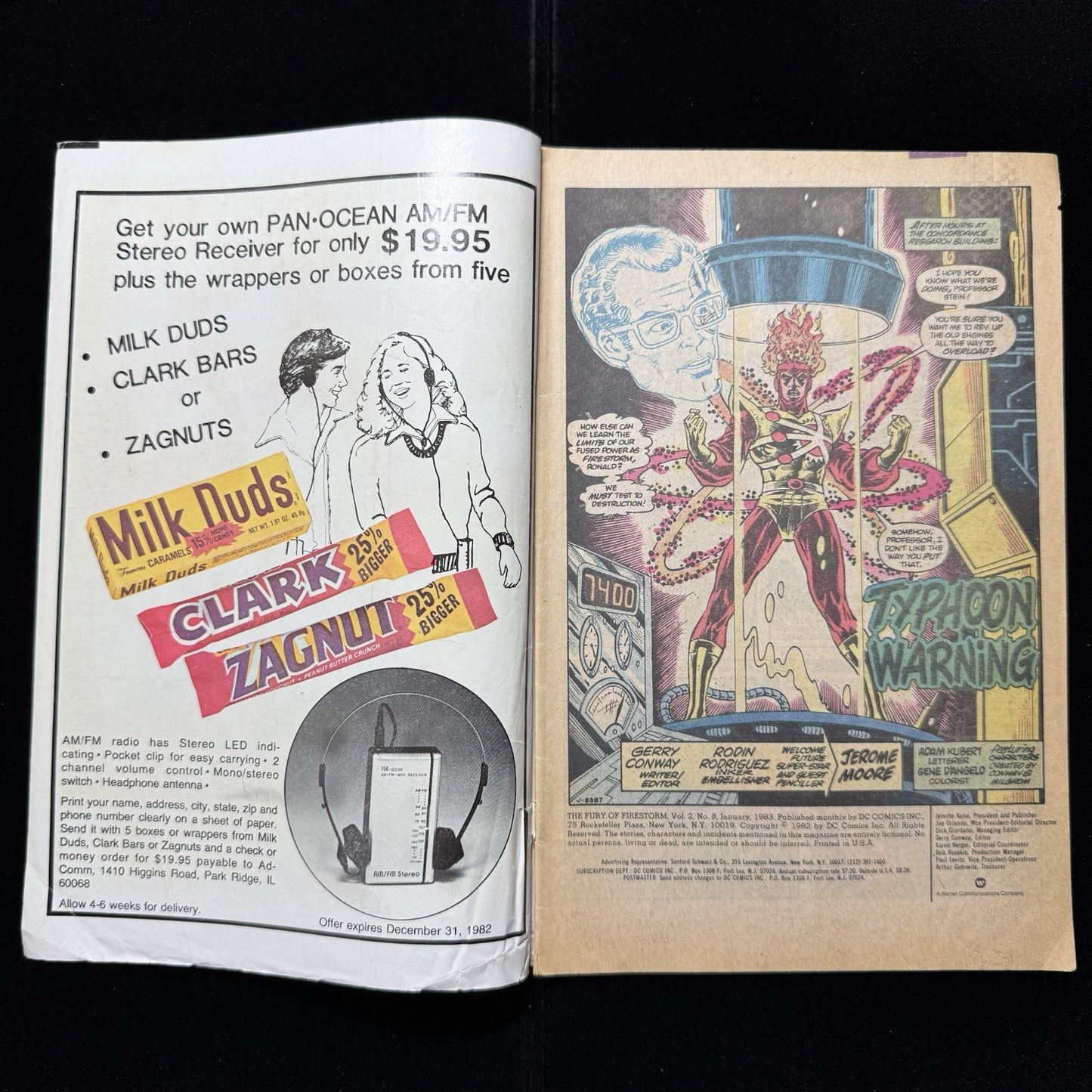 Firestorm 8 - Bronze  Age Dc Comics 1983